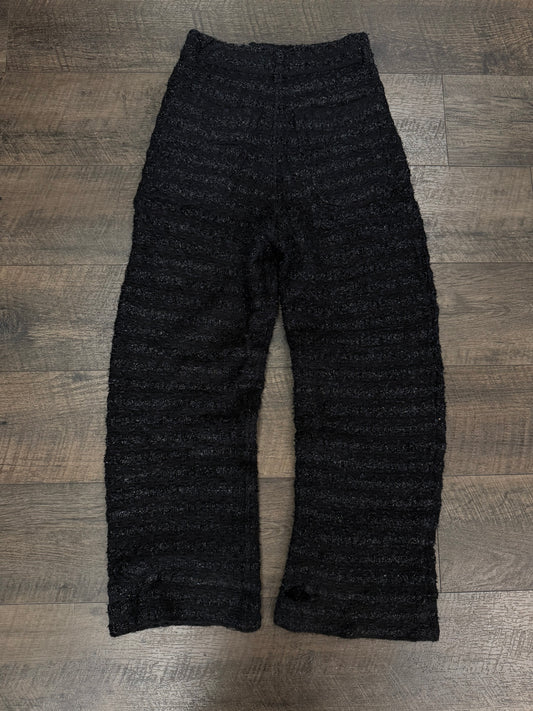 BALENCIAGA TWEED FW22 FLARE TEXTURED