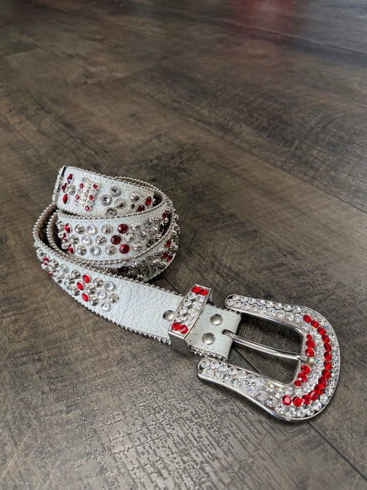 B.B. SIMON CRYSTAL BELT (40)