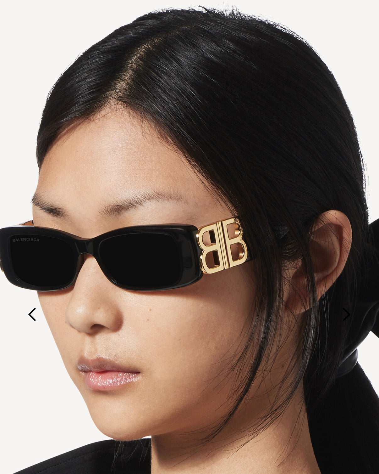 BALENCIAGA DYNASTY RECTANGLE SUNGLASSES