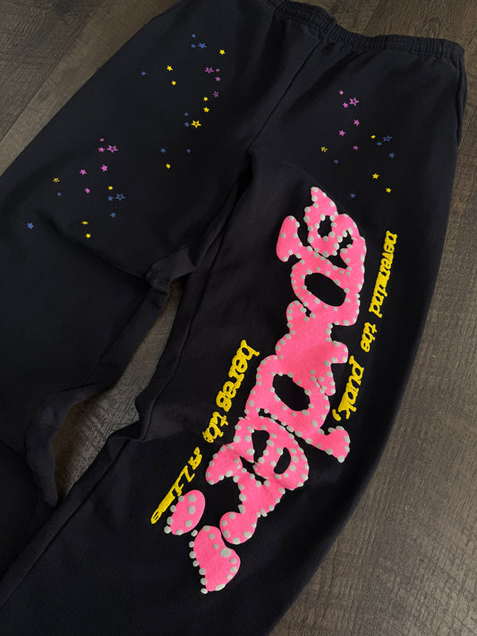 SP5DER PUNK SWEATPANTS
