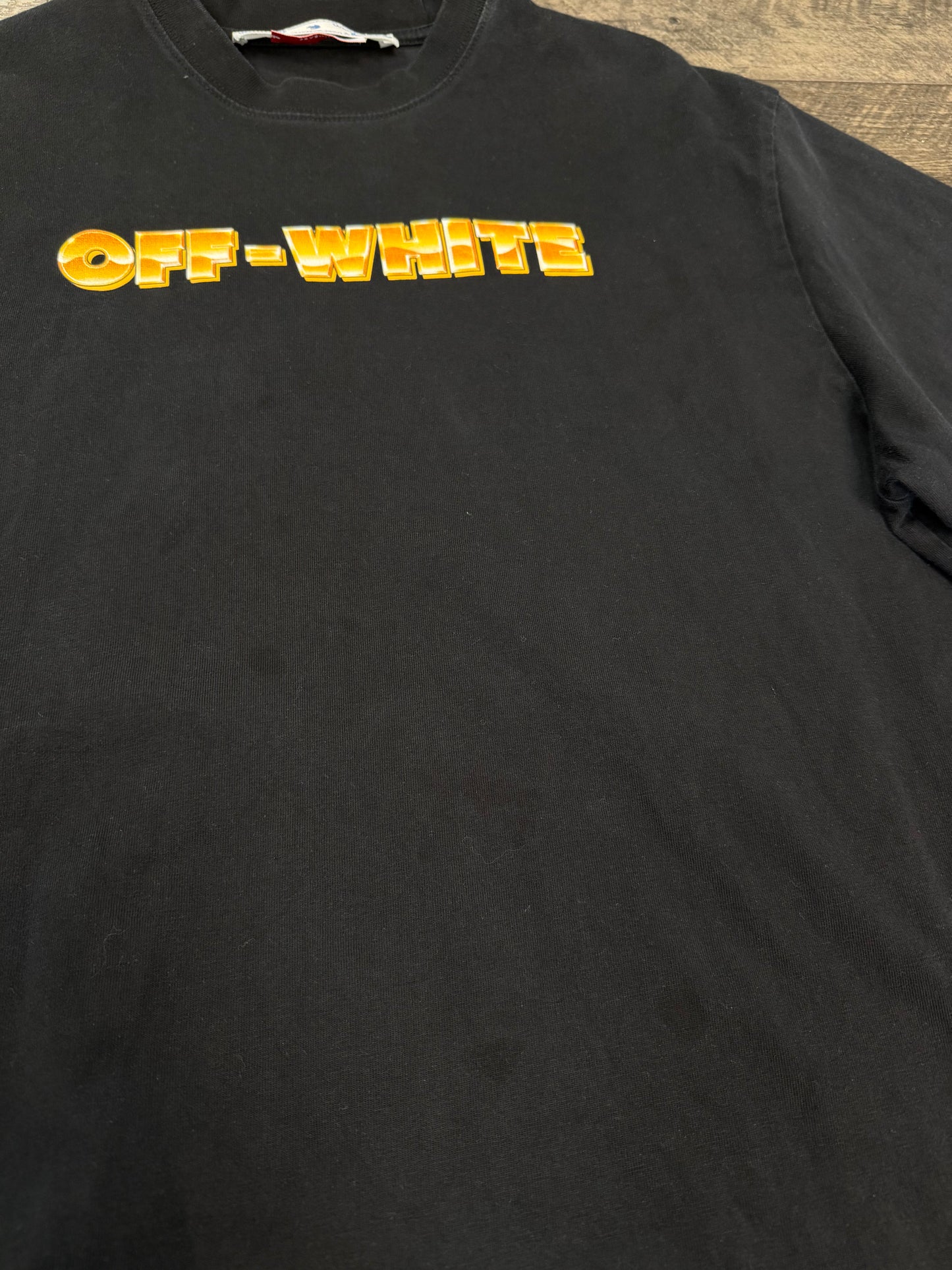OFF-WHITE LOGO TEE (XL)
