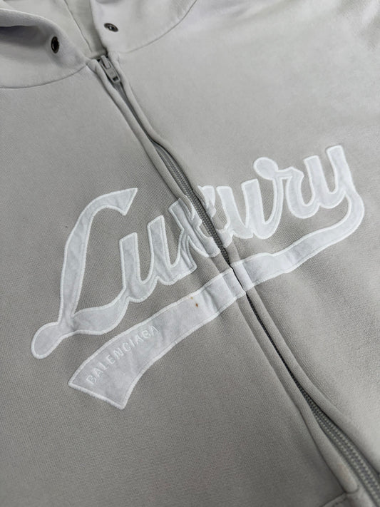 BALENCIAGA LUXURY CROPPED HOODIE (L)