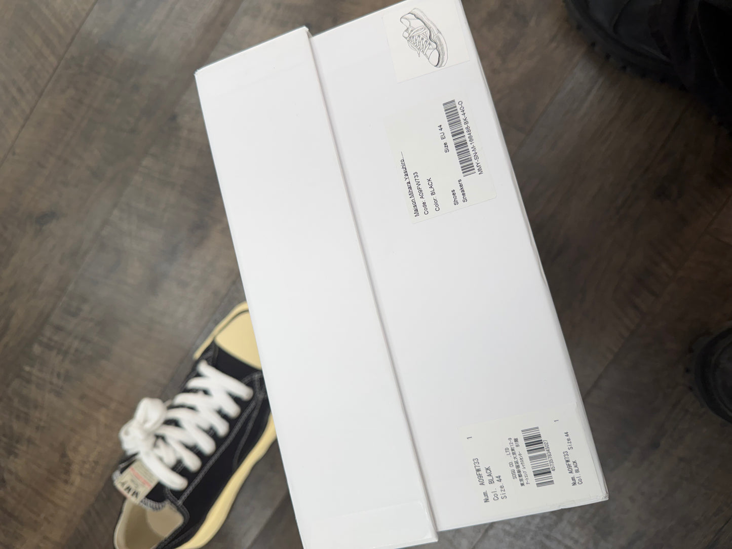 MAISON MIHARA YASUHIRO PETERSON LOW OG SOLE SNEAKER MMY (44)