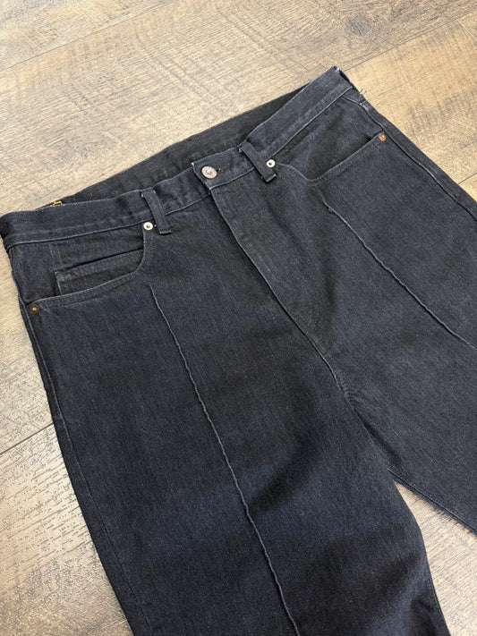 KAPITAL 14OZ OKABELLBO FLARE DENIM JEANS (34)