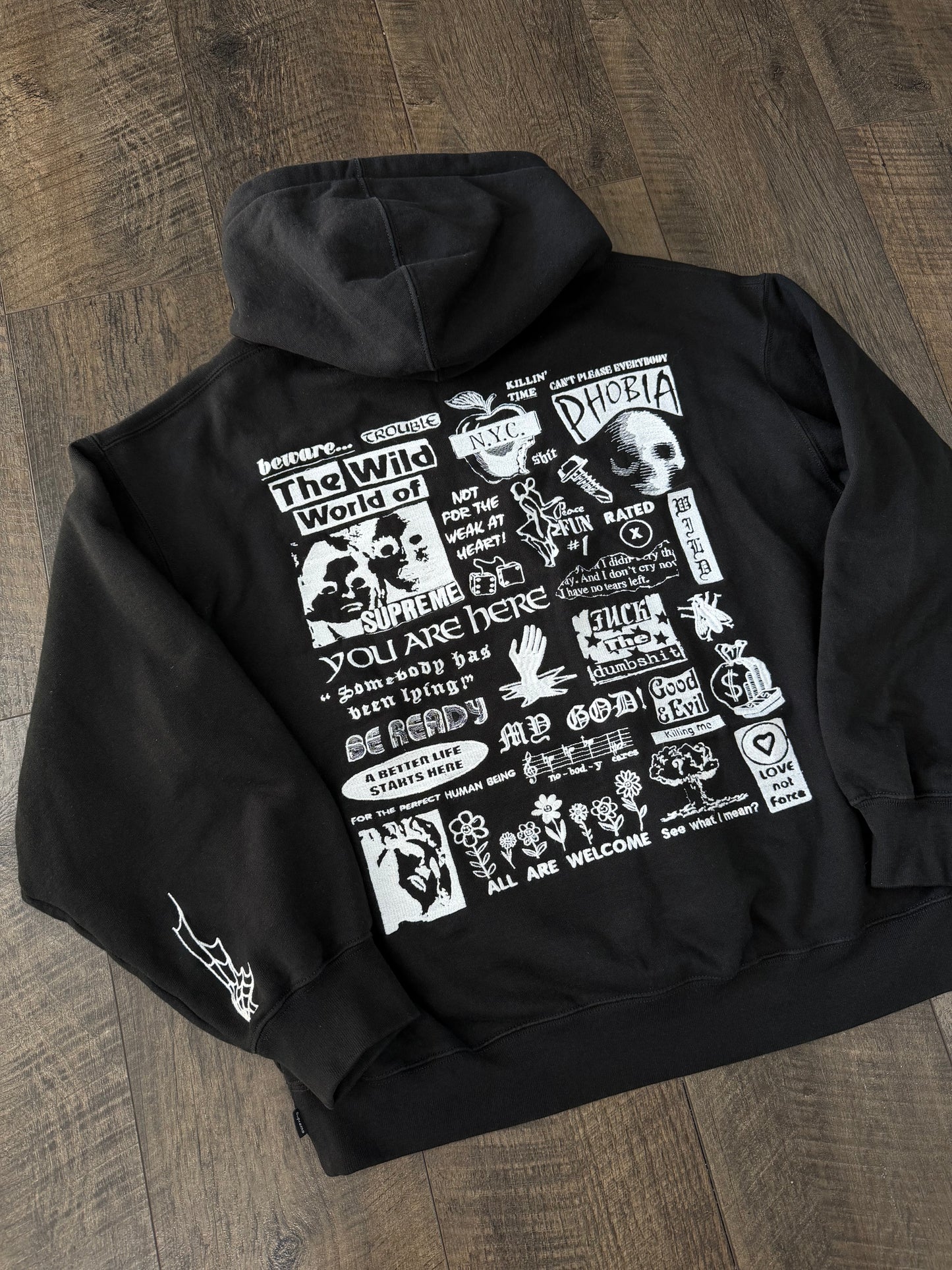 SUPREME FW24 WILD HOODIE (XL)