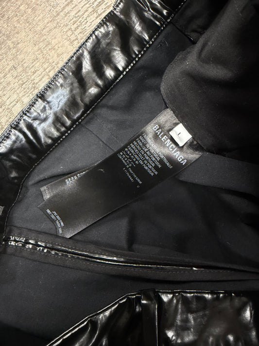 BALENCIAGA FW22 VINYL COATED PANTS (L)