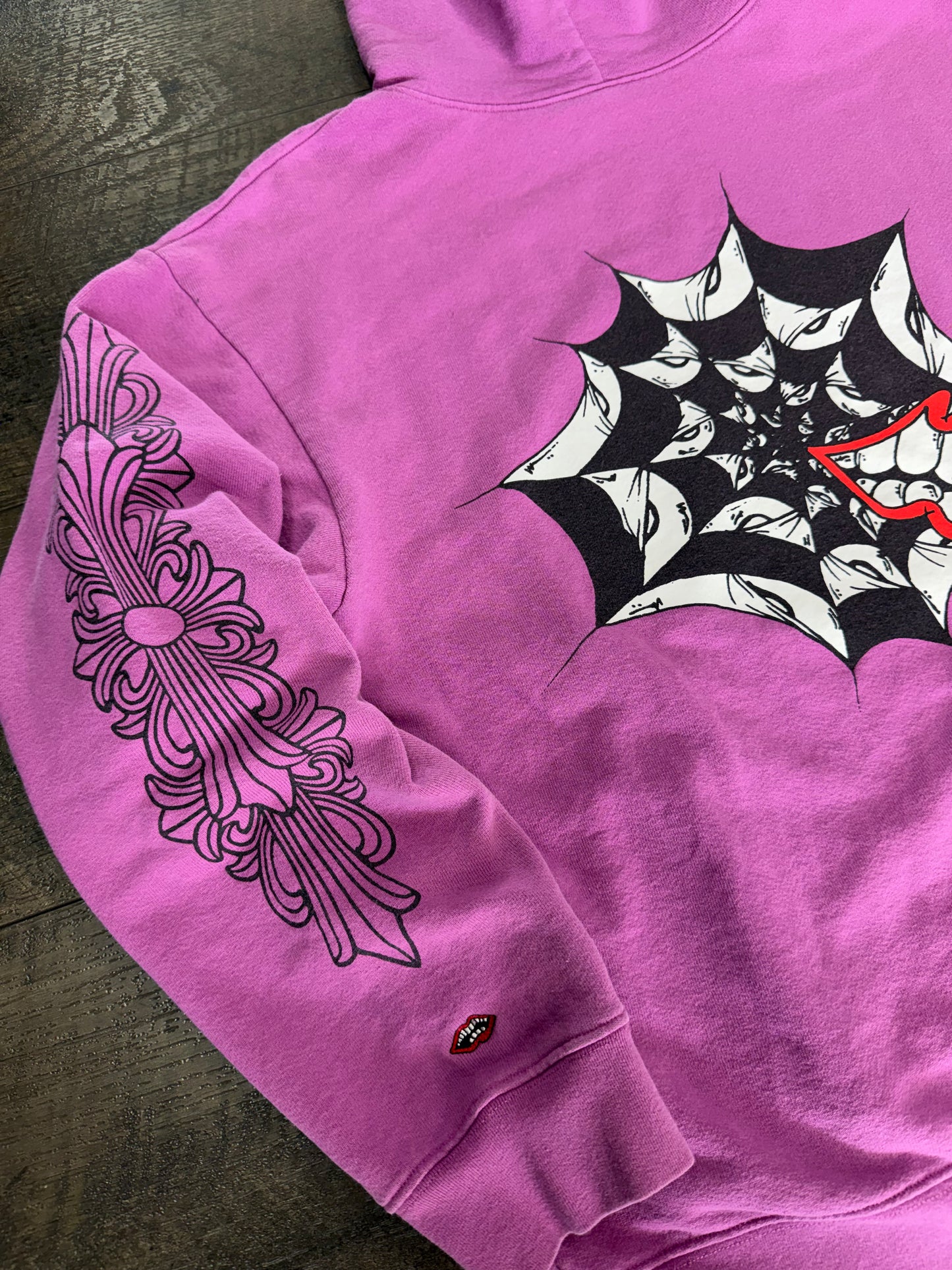 CHROME HEARTS MATTY BOY WEB HOODIE (XL)