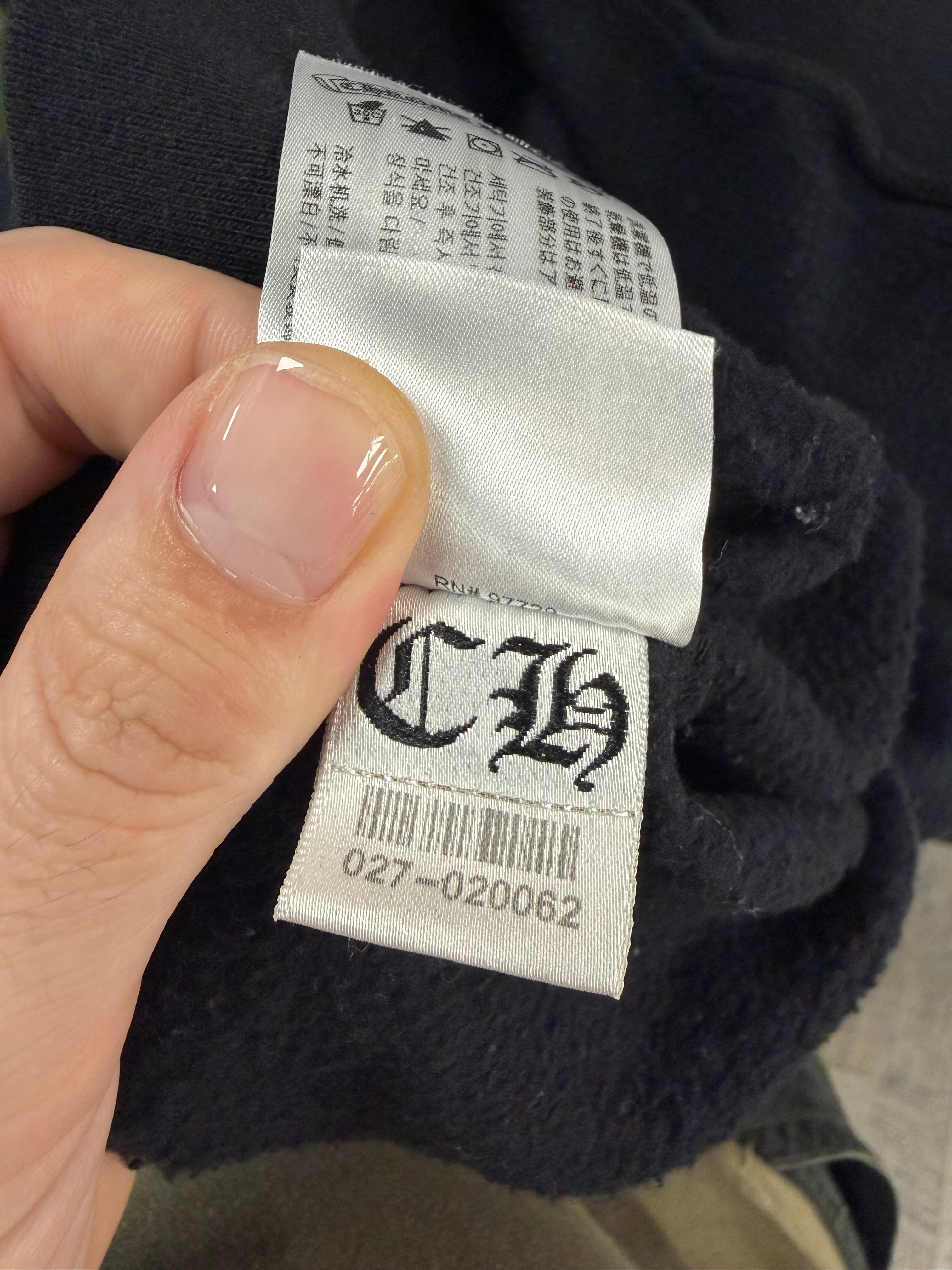 CHROME HEARTS GRADIENT SUNSET T BAR HOODIE (XXL)