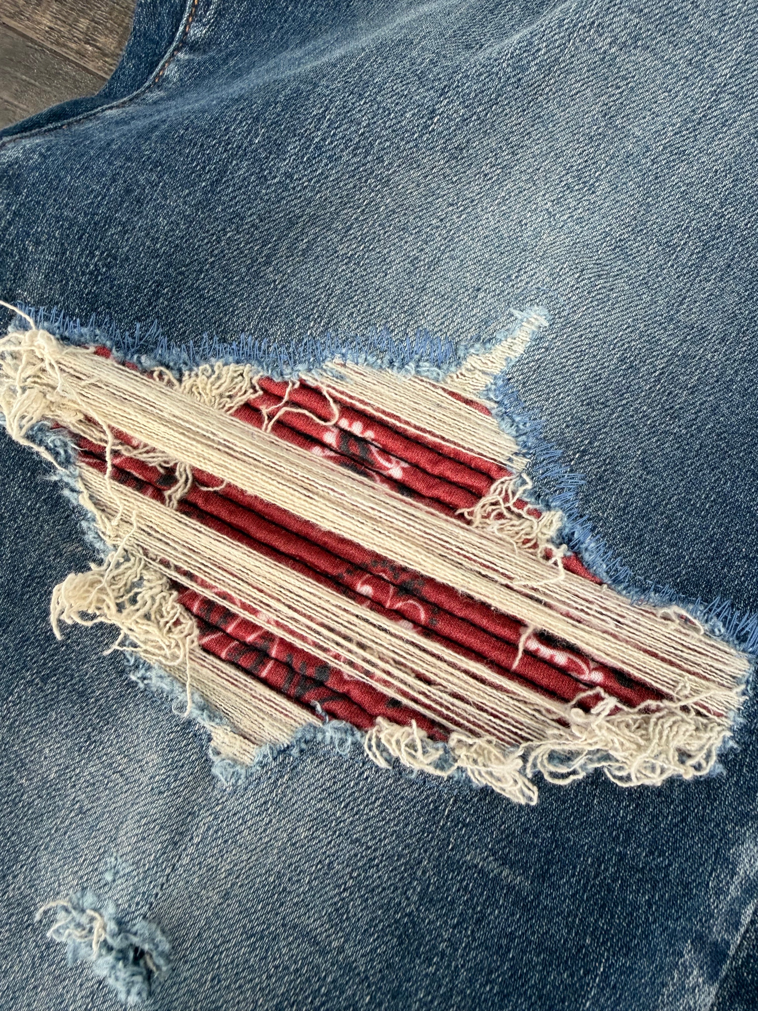 AMIRI MX-1 RED BANDANA (38)