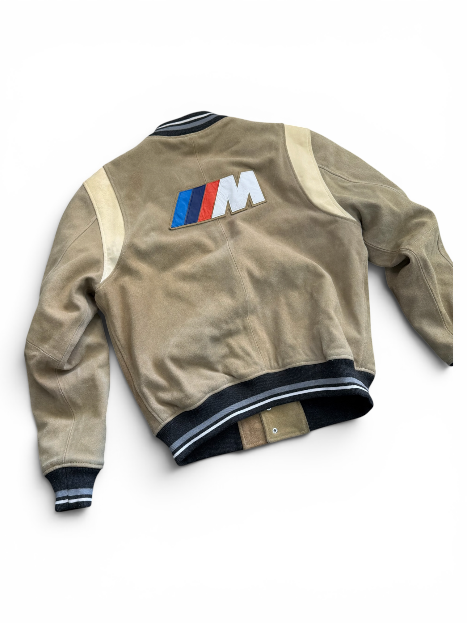 KITH x BMW SUEDE BOMBER JACKET (L)