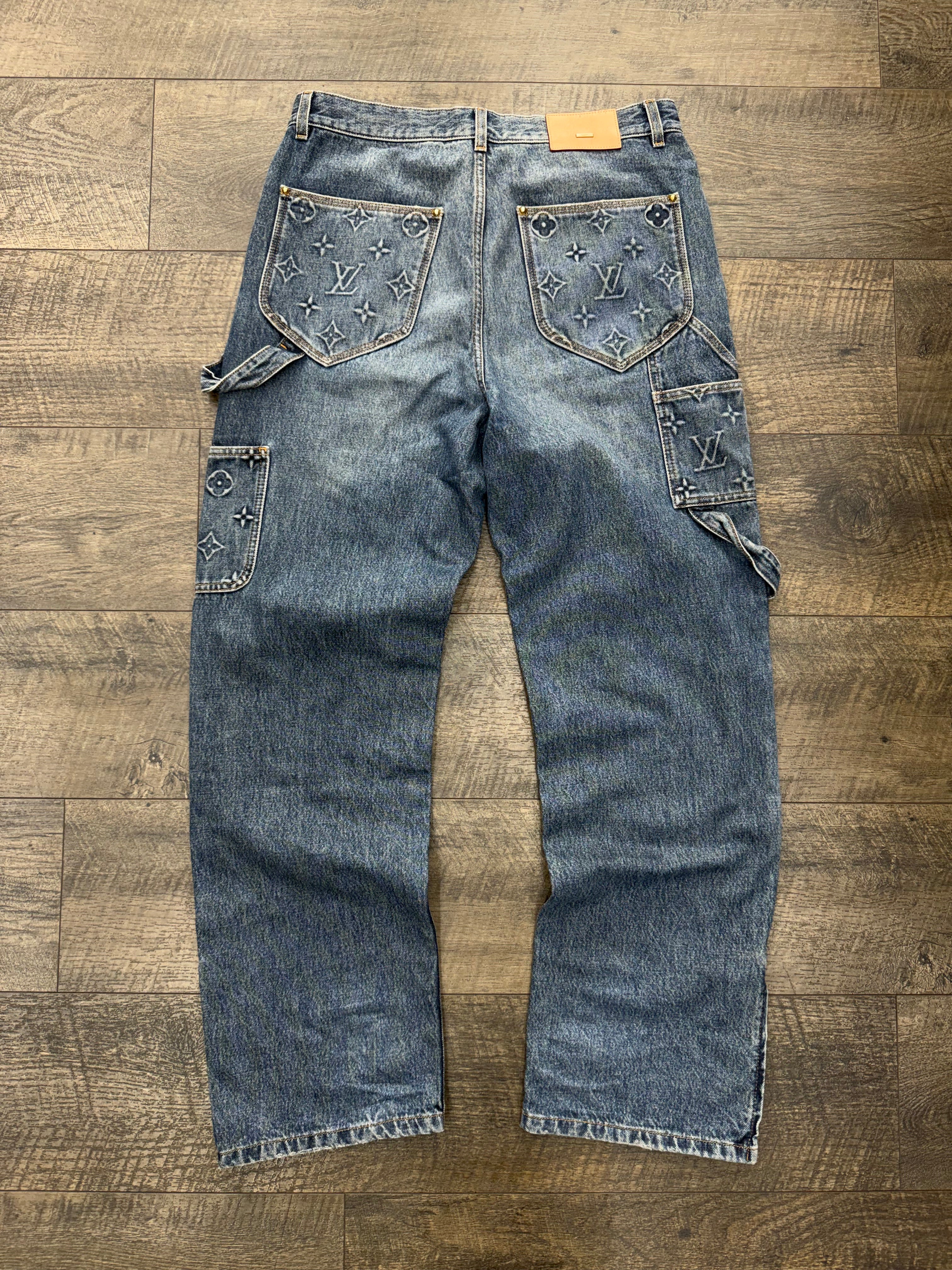 LOUIS VUITTON MONOGRAM CARPENTER DENIM (32)
