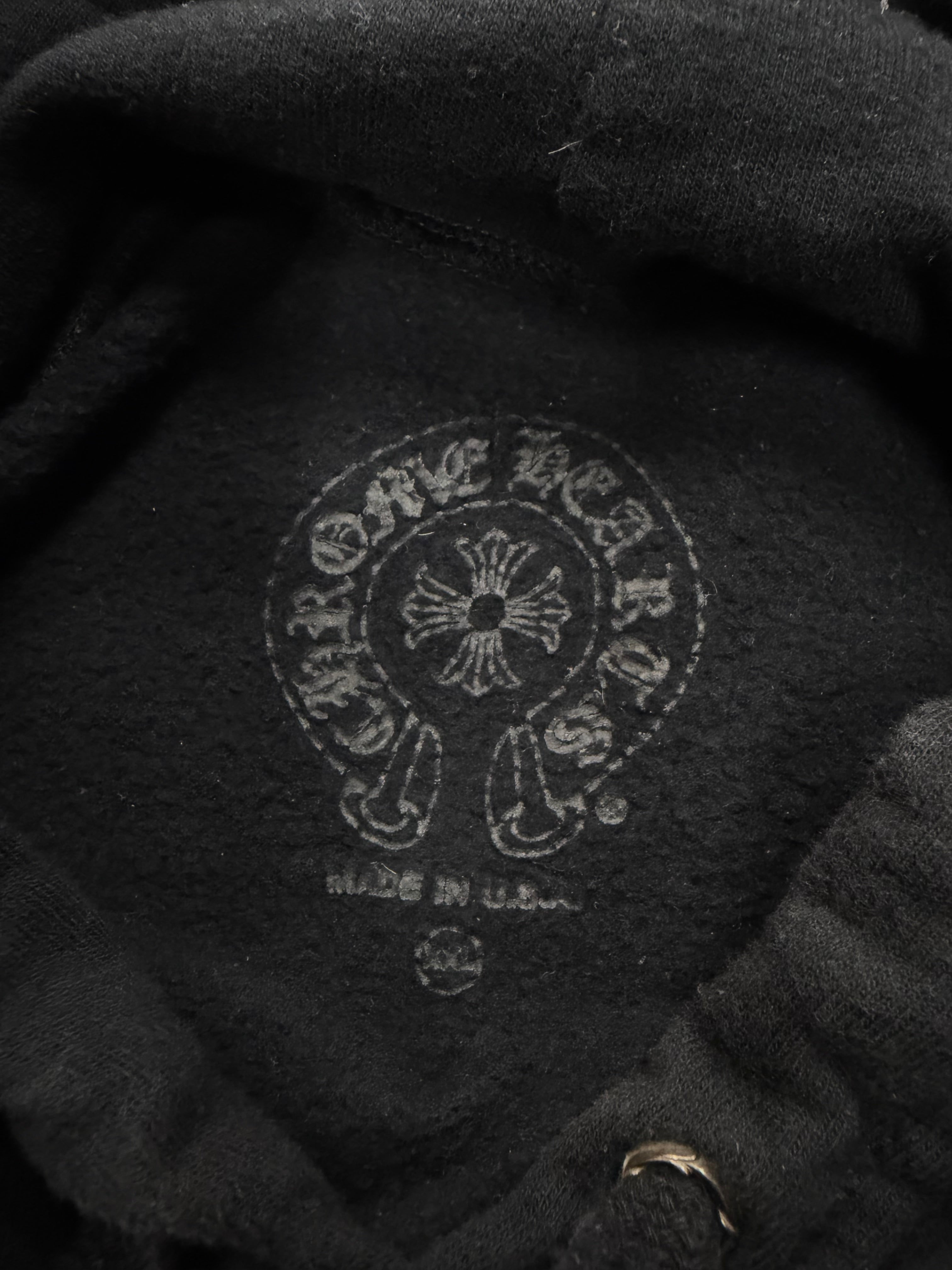 CHROME HEARTS GRADIENT SUNSET T BAR HOODIE (XXL)