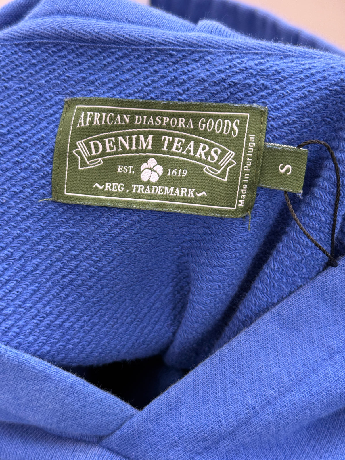 DENIM TEARS MONO WREATH HOODIE
