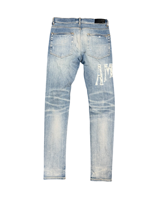 AMIRI DISTRESSED LOGO DENIM (31)