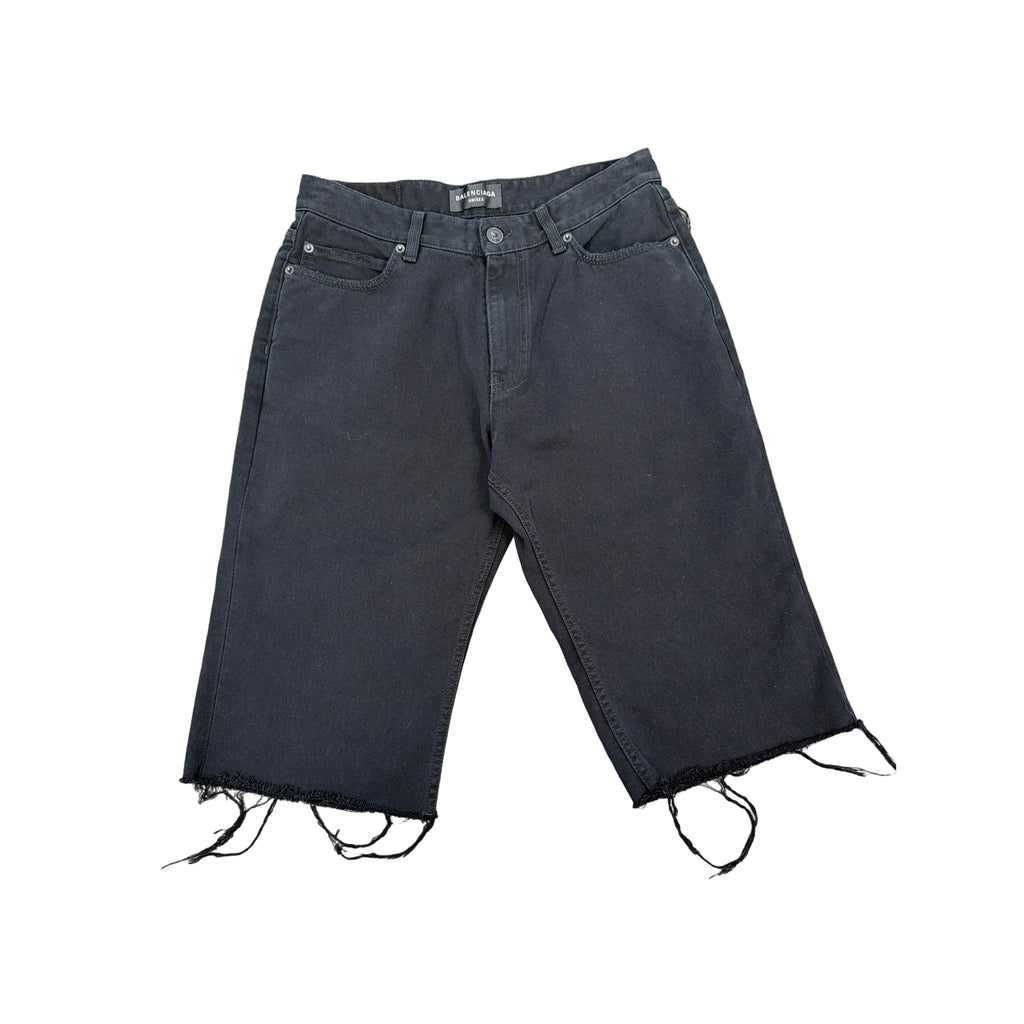BALENCIAGA CUT OFF JEANS (FITS 28-31)