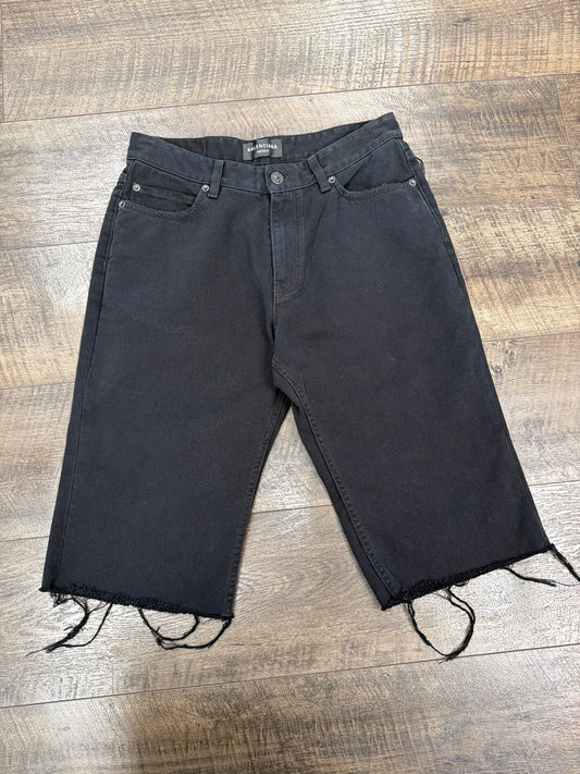 BALENCIAGA CUT OFF JEANS (FITS 28-31)