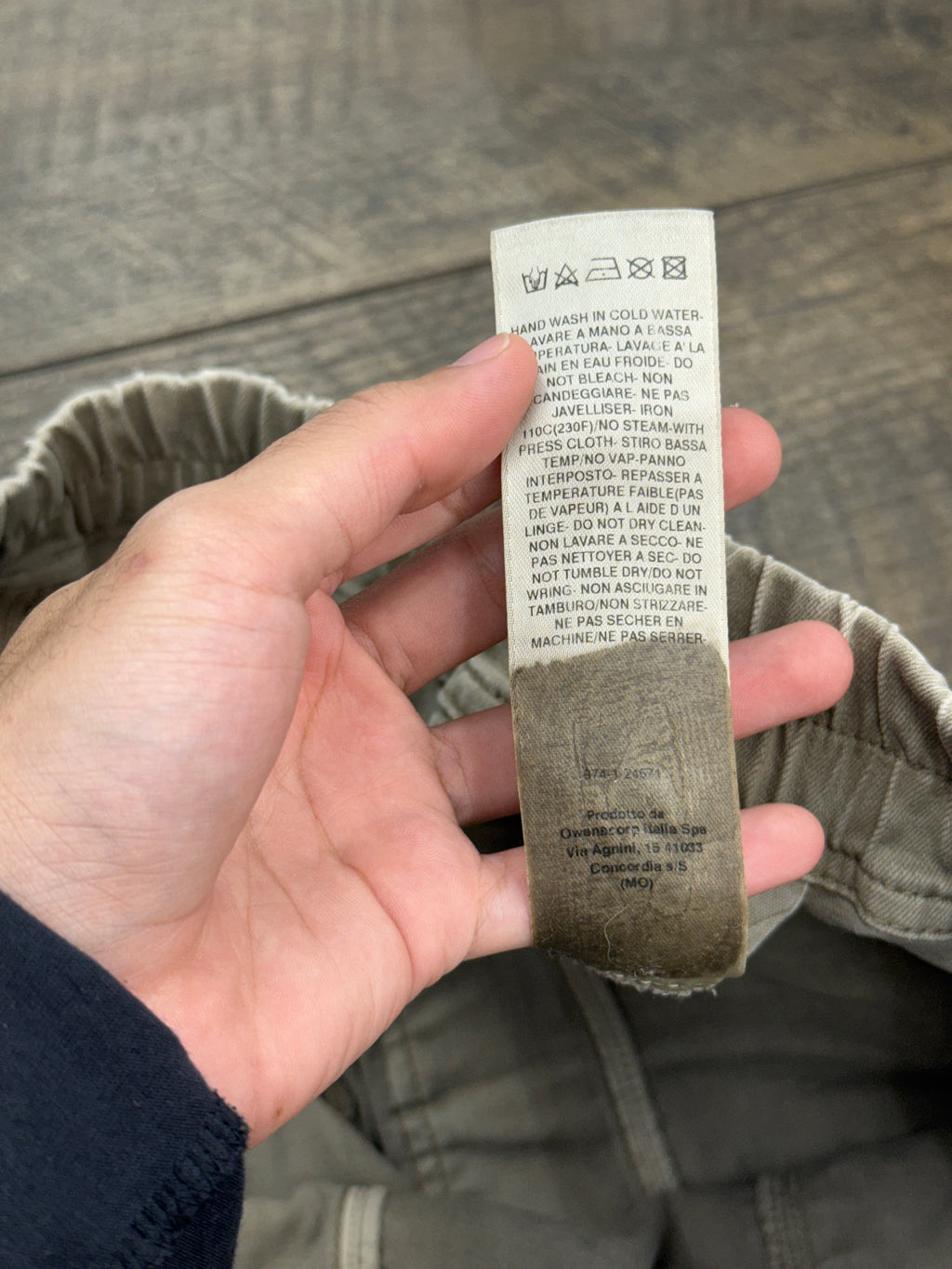 RICK OWENS DRKSHDW CREATCH CARGO PODS (M)