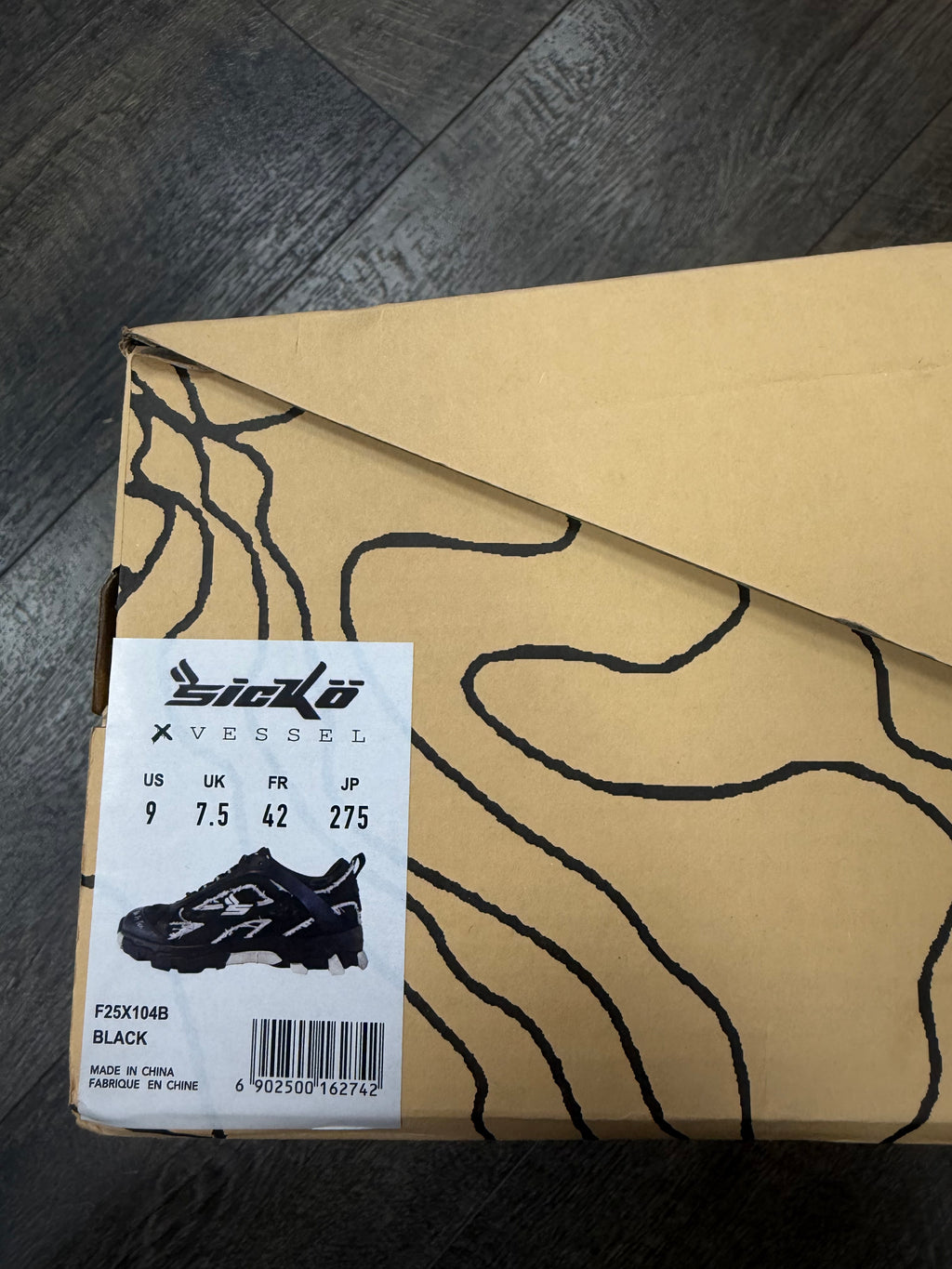 SICKO HIKING SHOE BLACK/WHITE (9)