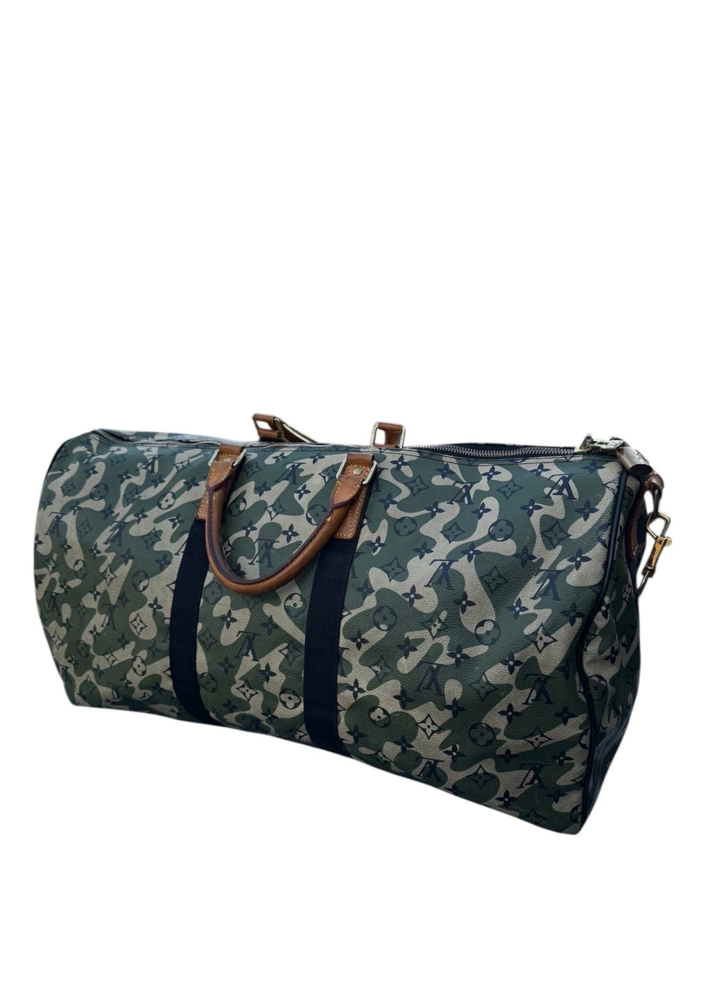 LOUIS VUITTON TAKASHI MURAKAMI MONOGRAMOUFLAGE KEEPALL