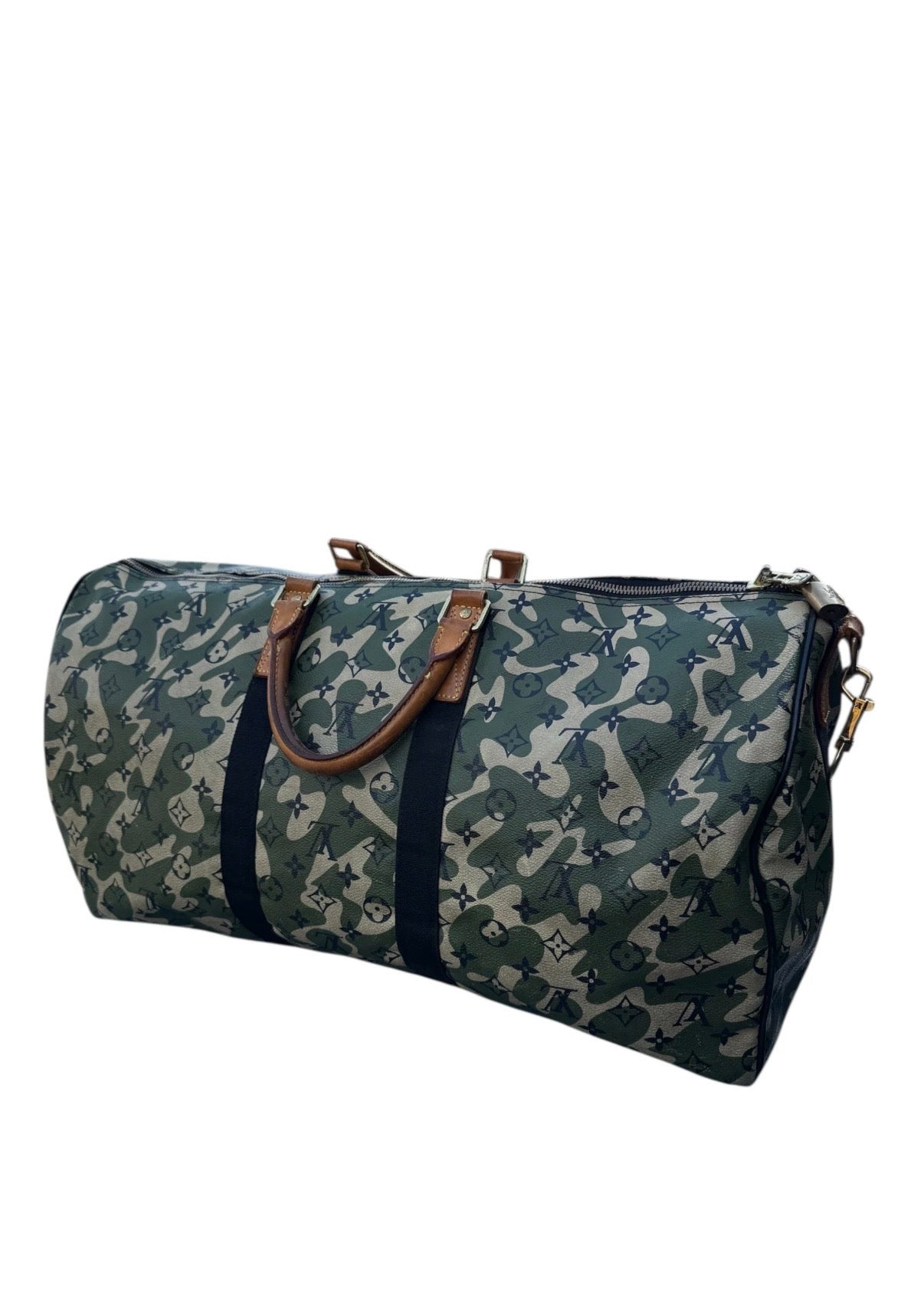 LOUIS VUITTON TAKASHI MURAKAMI MONOGRAMOUFLAGE KEEPALL