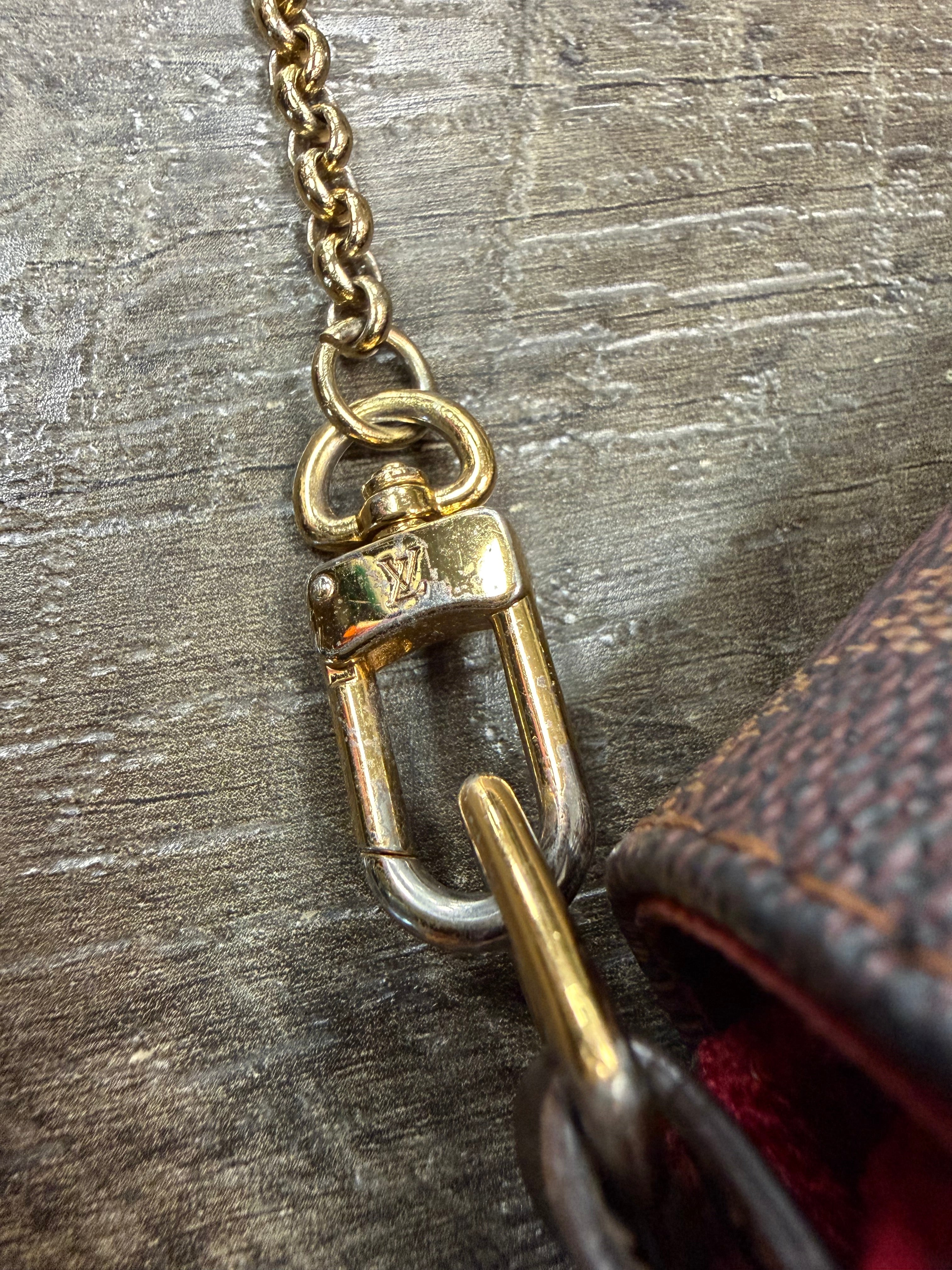 LOUIS VUITTON FAVORITE MM DAMIER EBENE CANVAS BAG