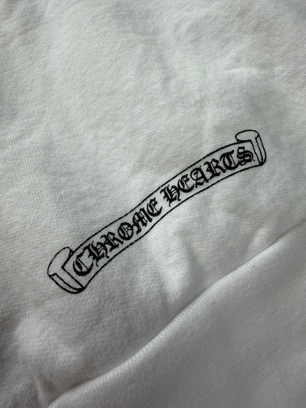 CHROME HEARTS NECK LOGO SWEATSHIRT (L)