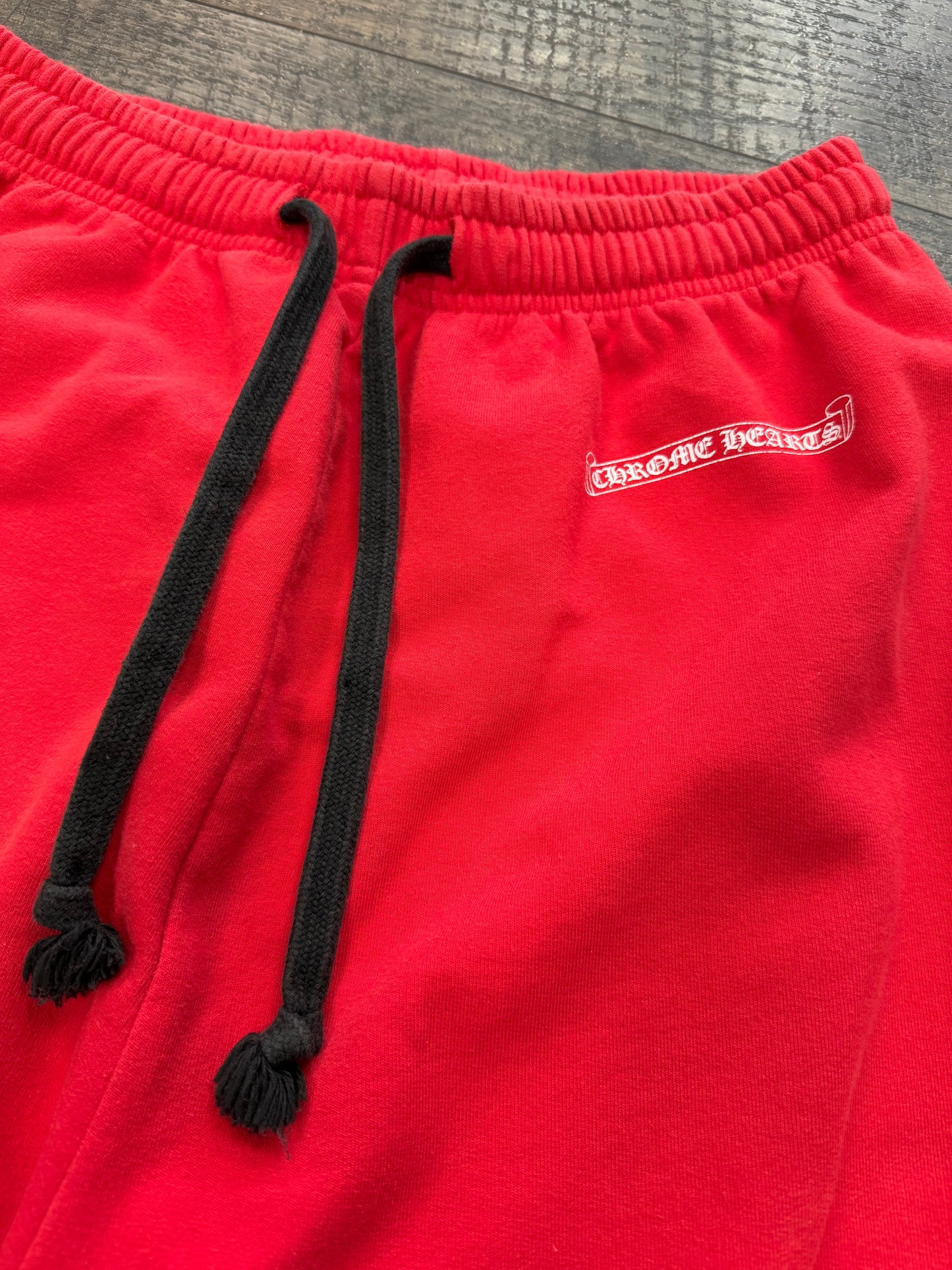 CHROME HEARTS MATTY BOY FLAME 99 EYES SWEATPANTS (M)