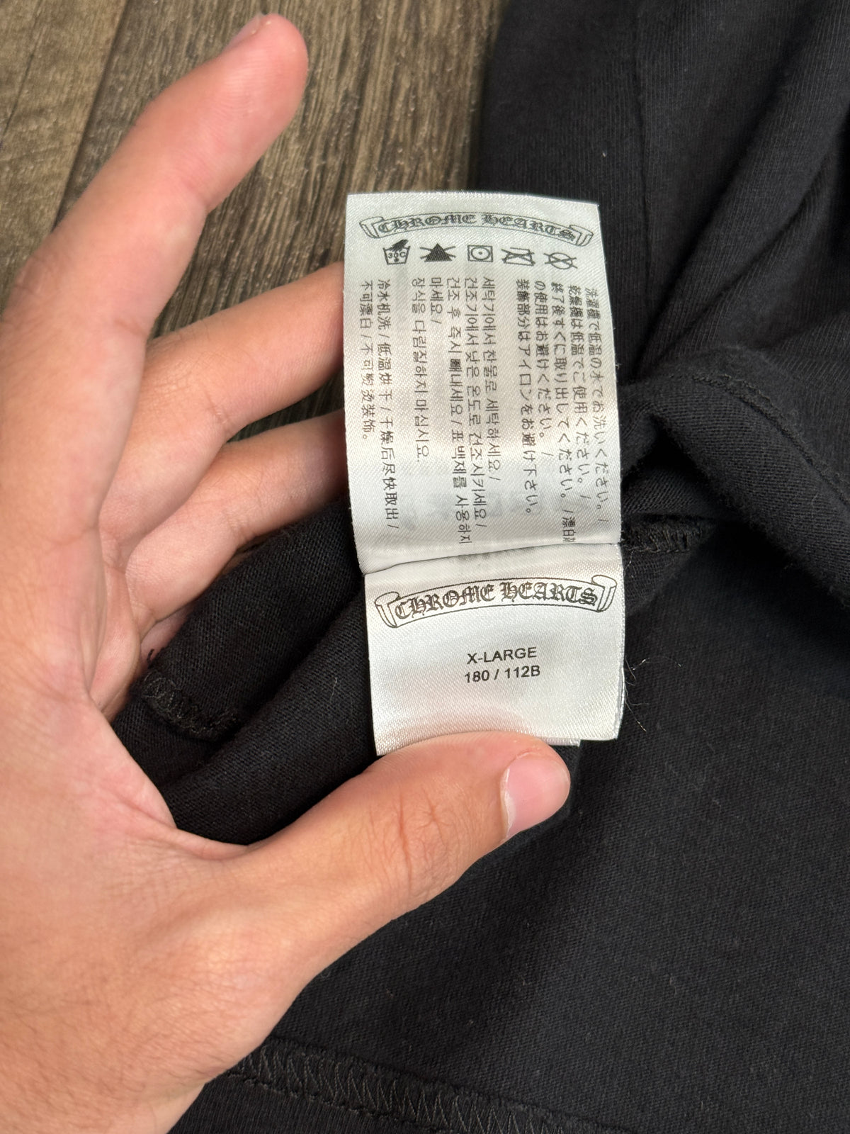 CHROME HEARTS ASPEN EXCLUSIVE LONGSLEEVE (XL)