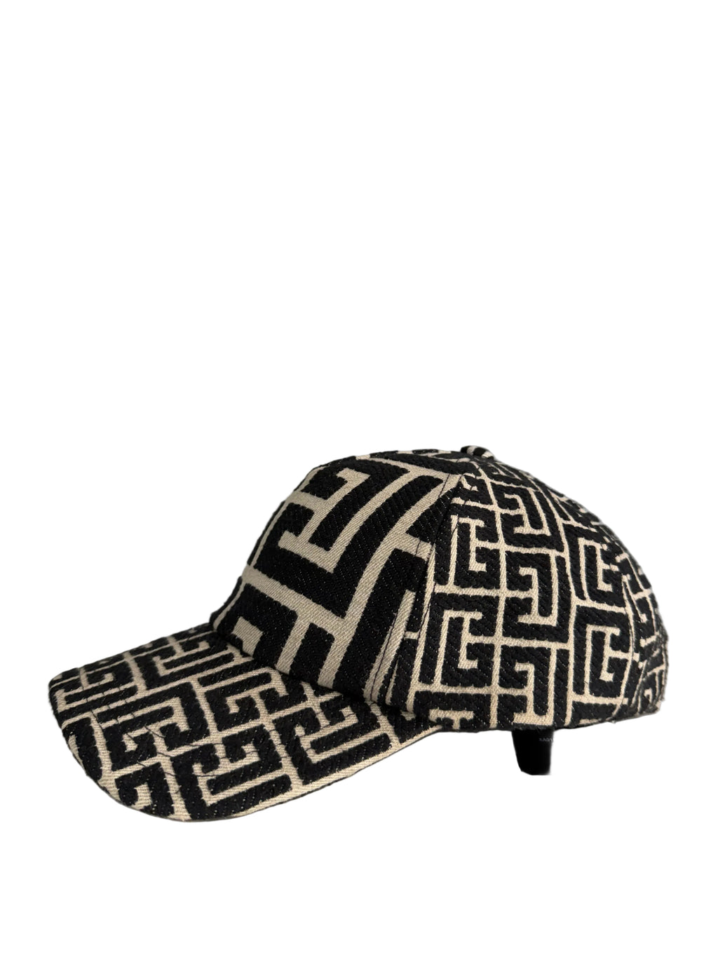BALMAIN JACQUARD MONOGRAM  HAT