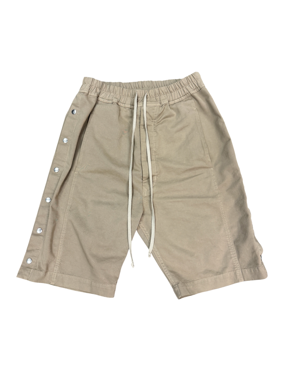 RICK OWENS CREATCH SHORTS DIRTY PEARL (XS)