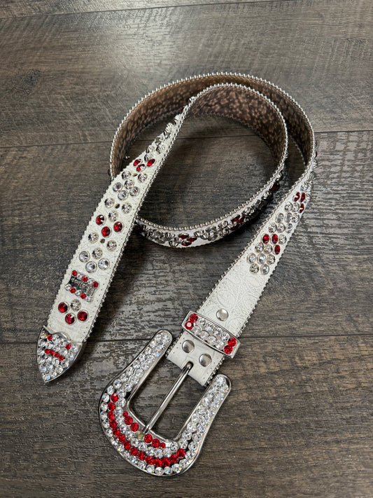 B.B. SIMON CRYSTAL BELT (40)