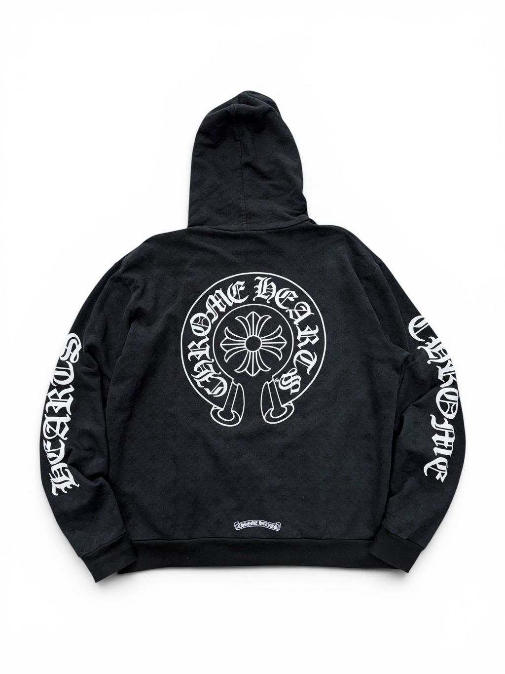 CHROME HEARTS ALL OVER MOTIF HOODIE (L)