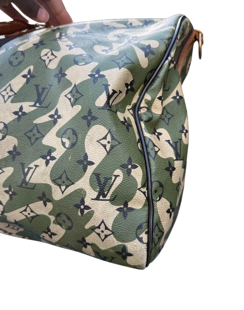 LOUIS VUITTON TAKASHI MURAKAMI MONOGRAMOUFLAGE KEEPALL