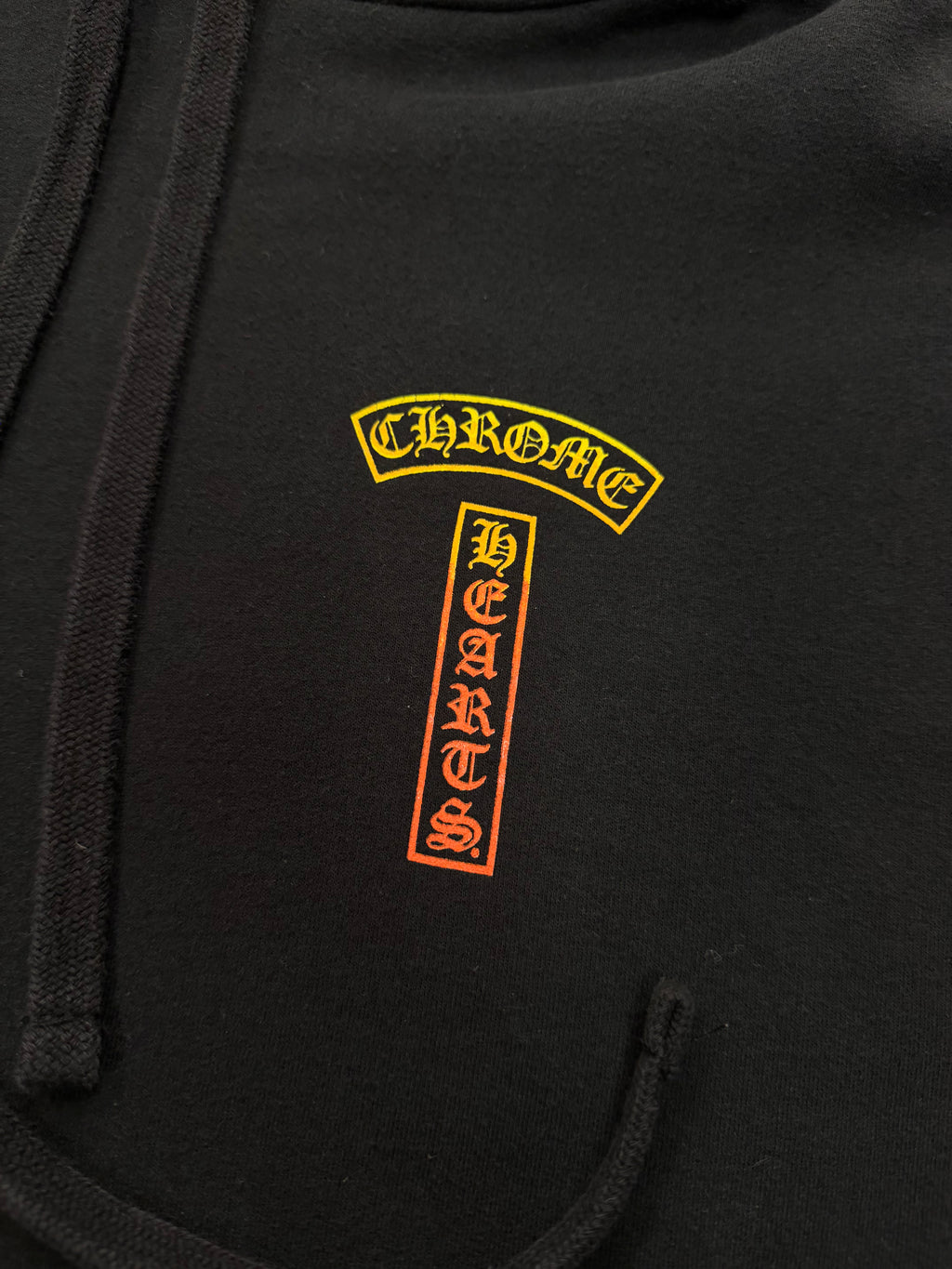 CHROME HEARTS GRADIENT SUNSET T BAR HOODIE (XXL)