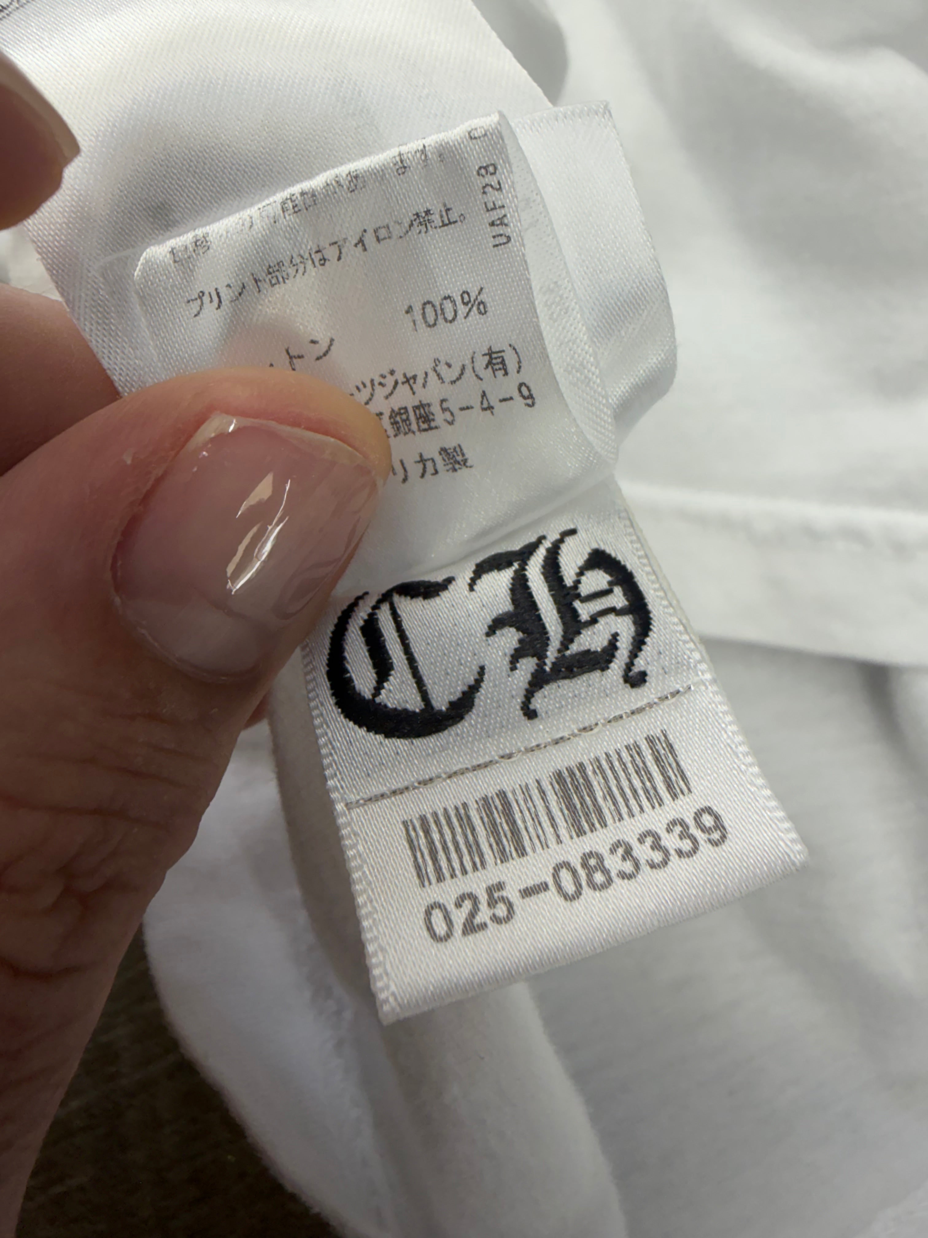 CHROME HEARYS TOKYO EXCLUSIVE TEE (L)