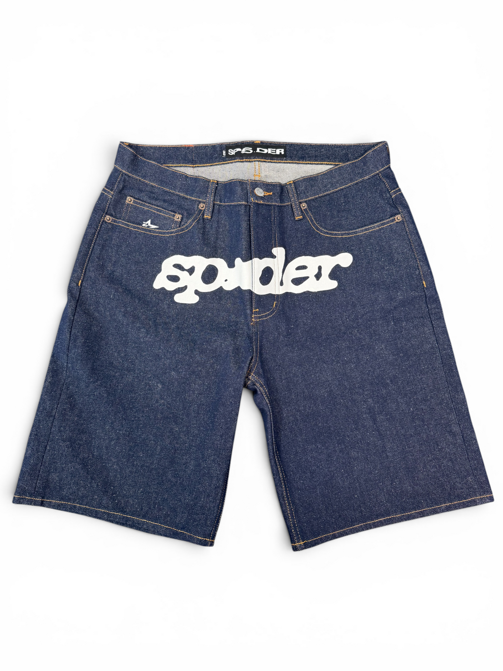 SP5DER DENIM BAGGY SHORTS INDIGO (32)