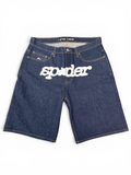 SP5DER DENIM BAGGY SHORTS INDIGO (32)