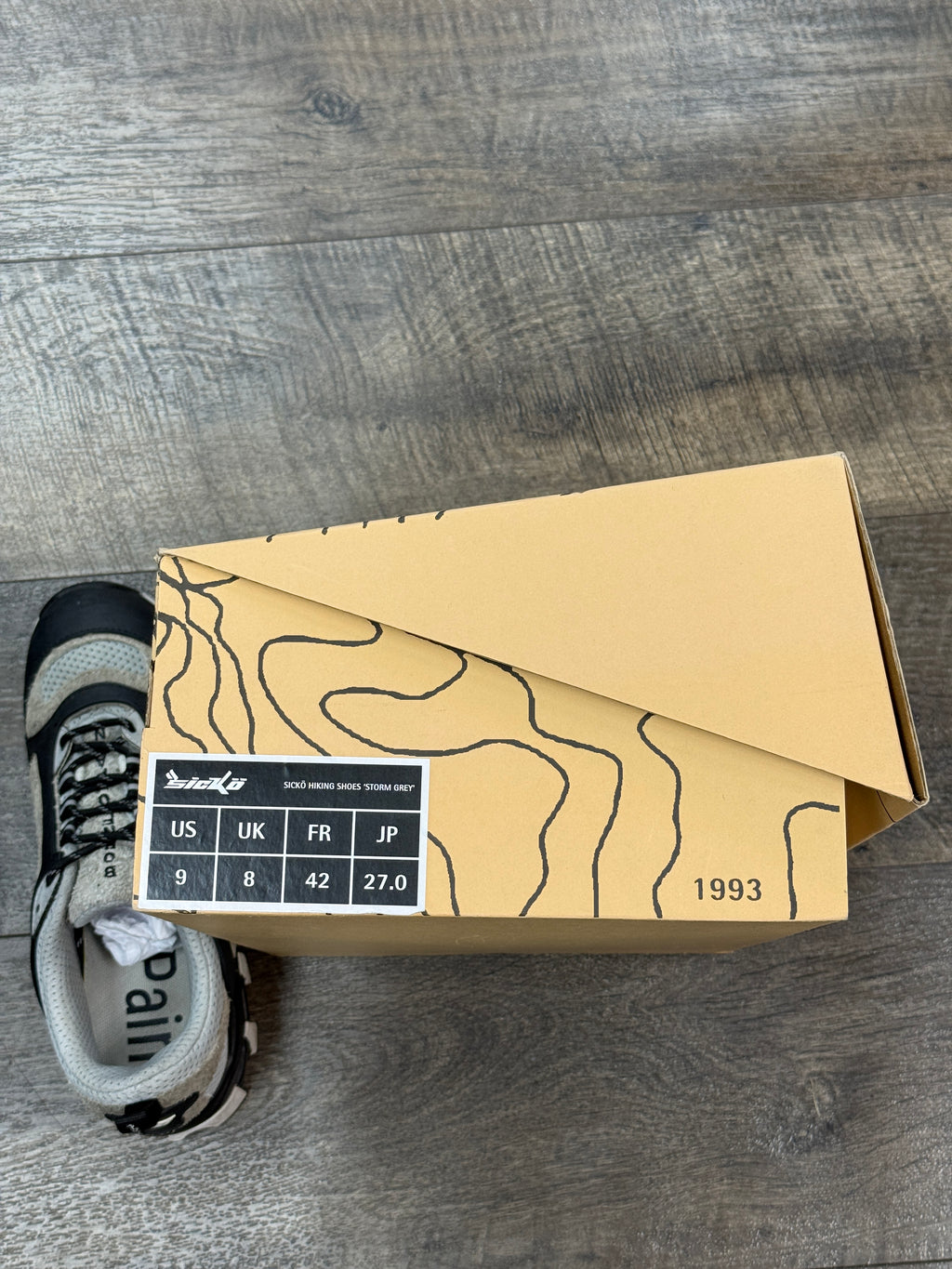 SICKO HIKING SHOE STORM GREY (9)