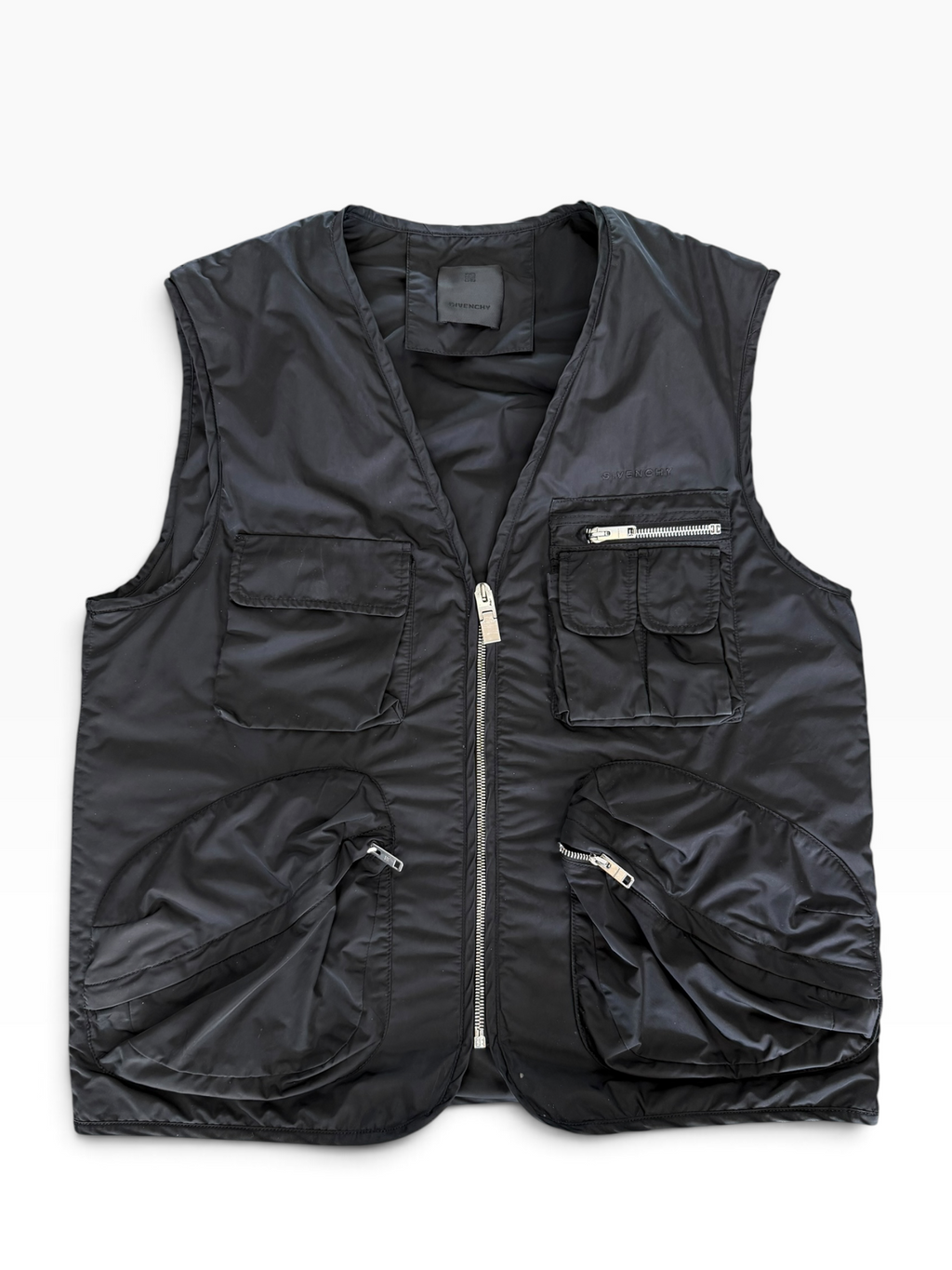 GIVENCHY NYLON CARGO VEST (L)