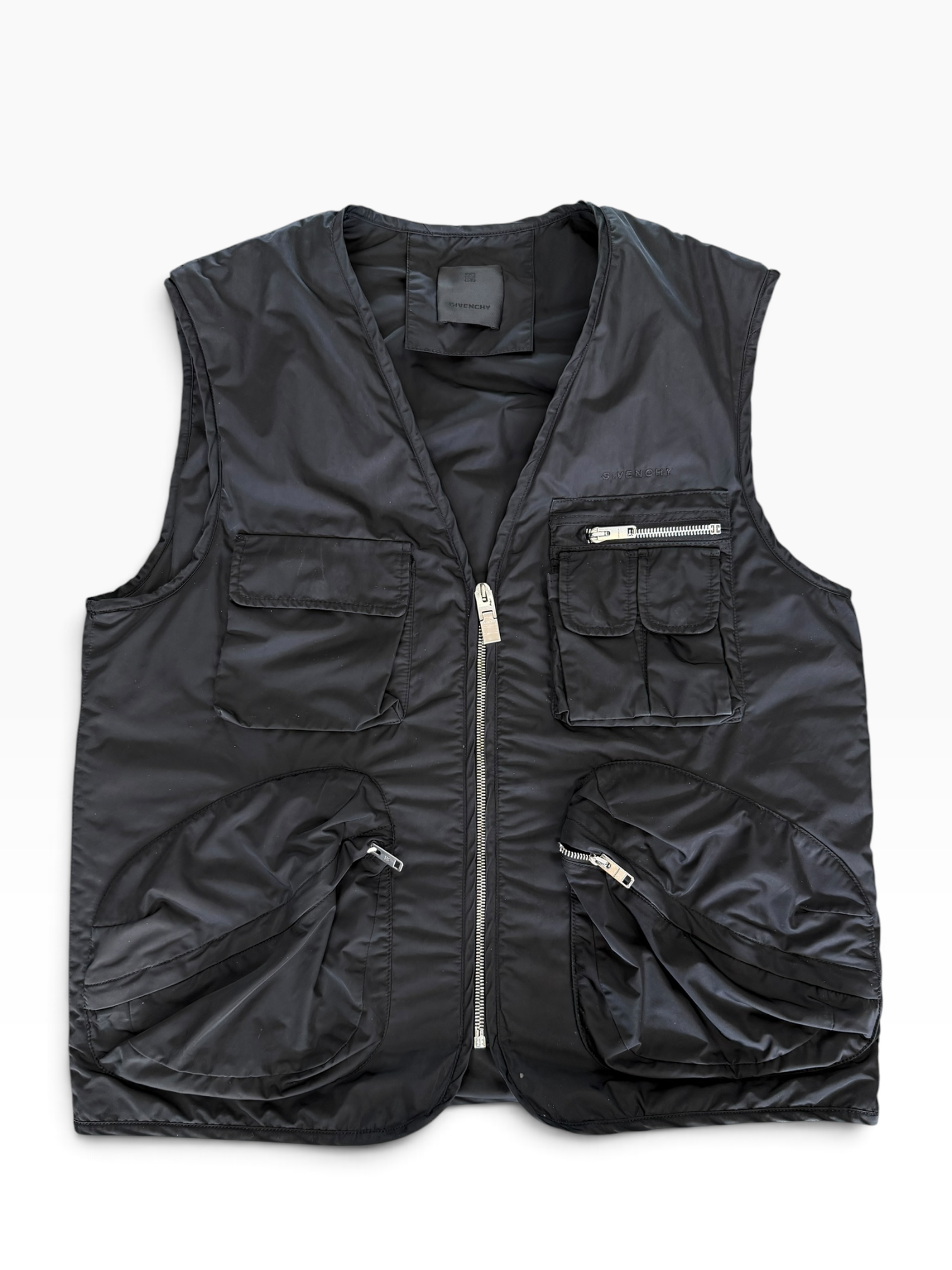 GIVENCHY NYLON CARGO VEST (L)