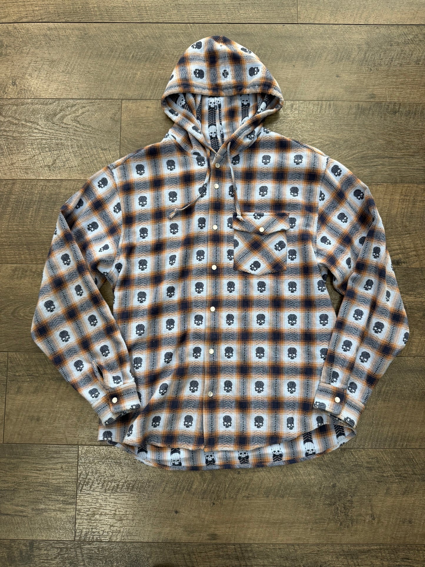 SUPREME X NUMBER (N)INE HOODED FLANNEL (M)