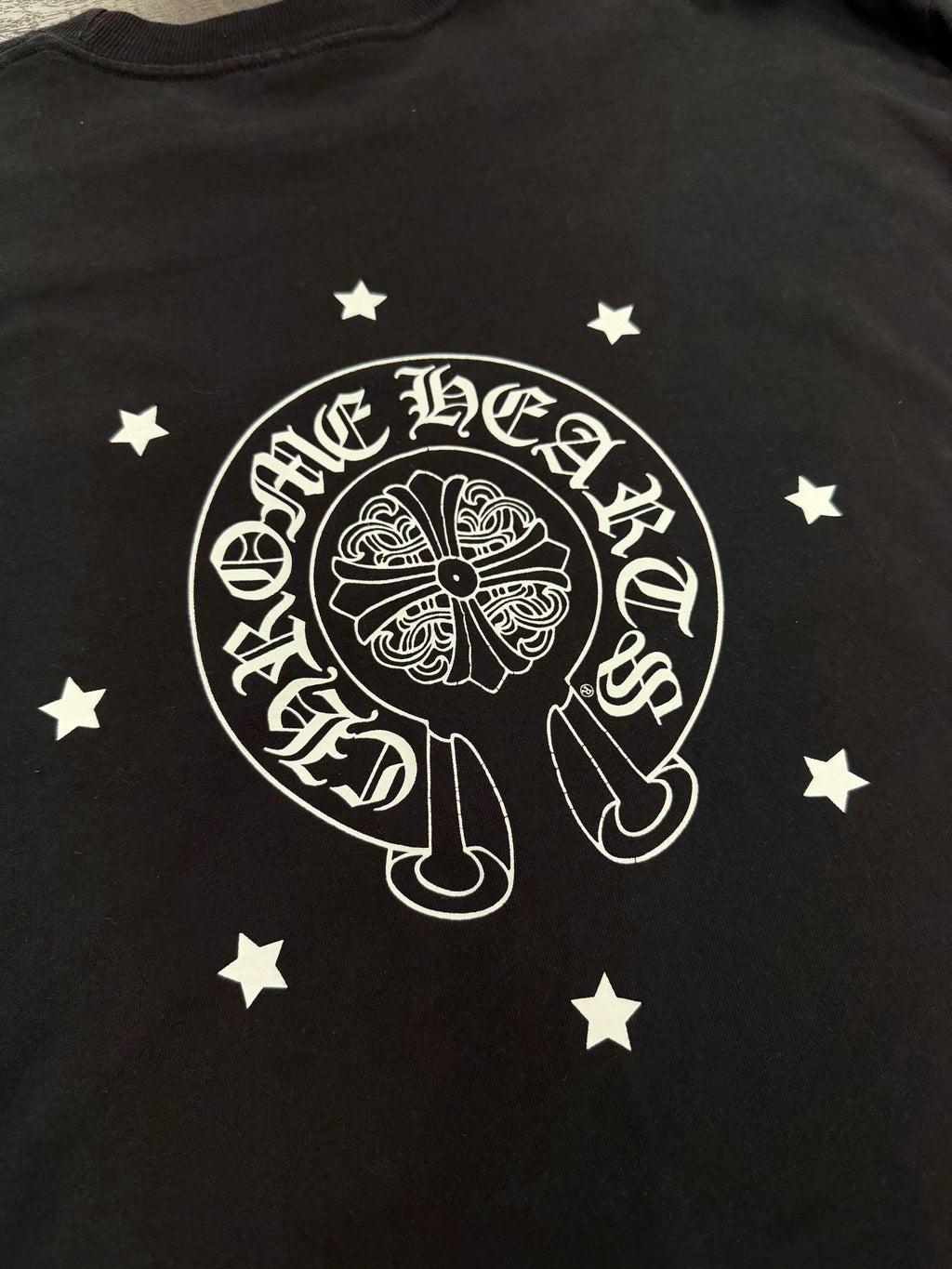 CHROME HEARTS VINTAGE STARS MALIBU EXCLUSIVE TEE (XL)