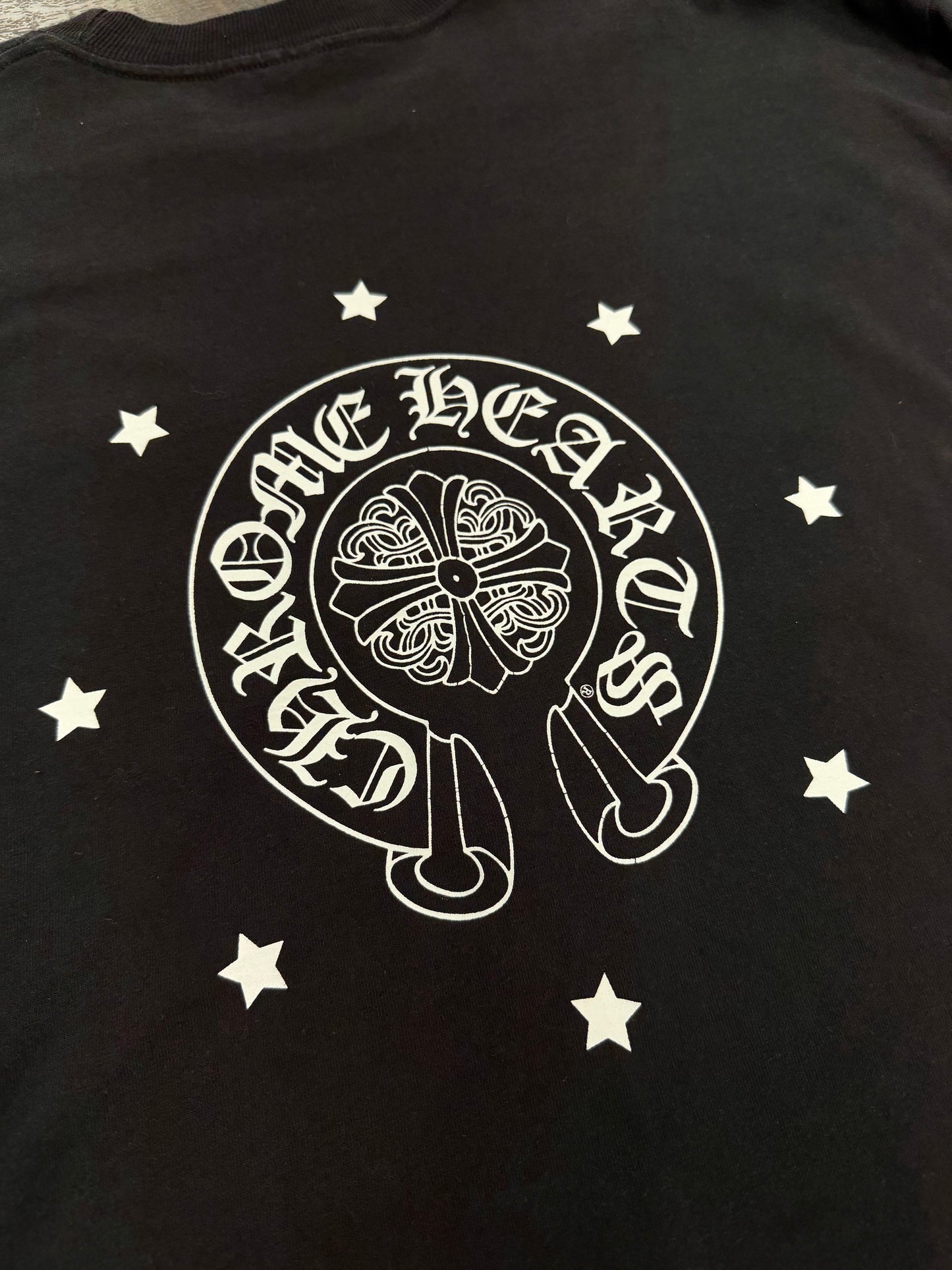 CHROME HEARTS VINTAGE STARS MALIBU EXCLUSIVE TEE (XL)