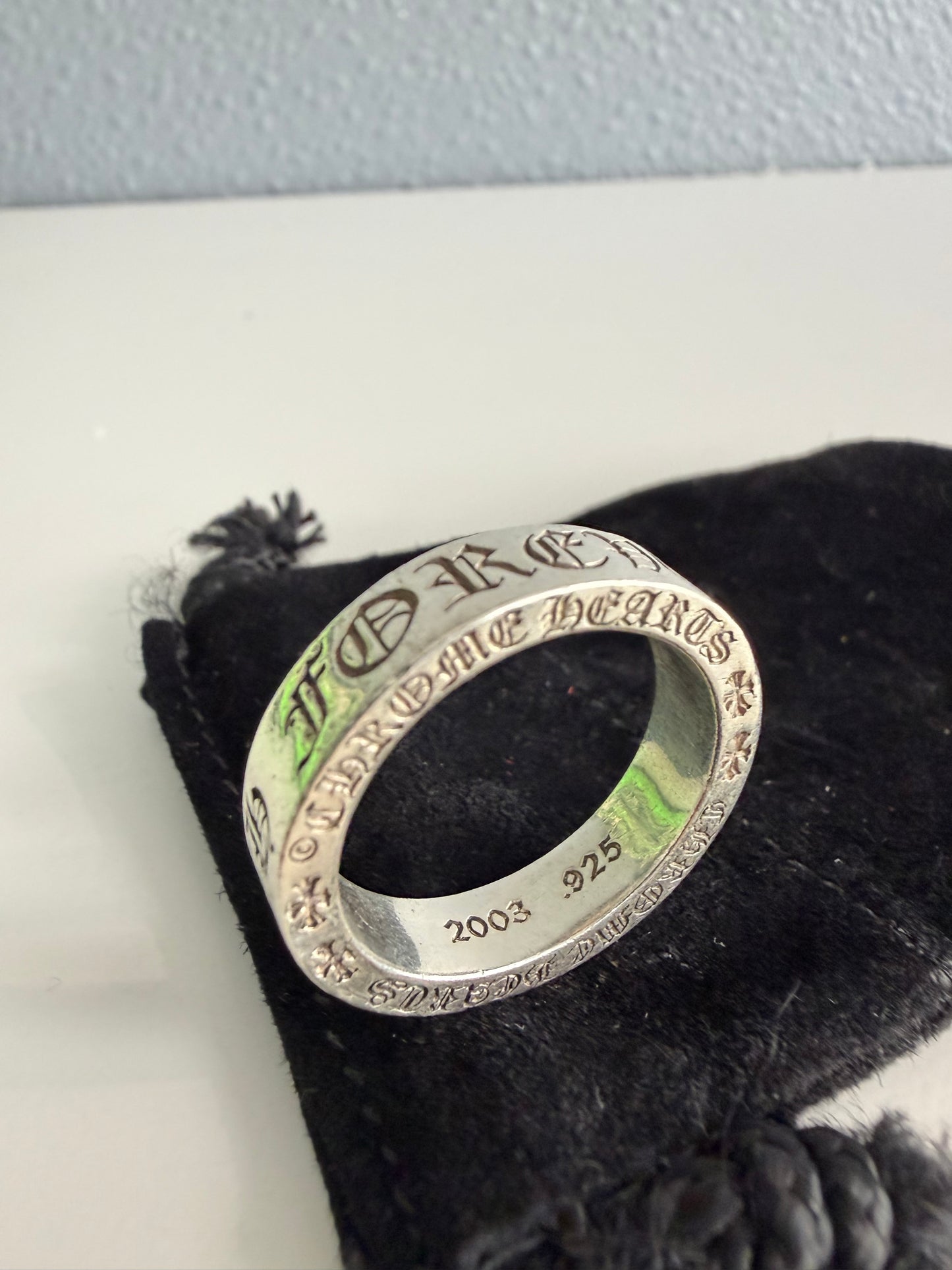 CHROME HEARTS FOREVER RING (10)