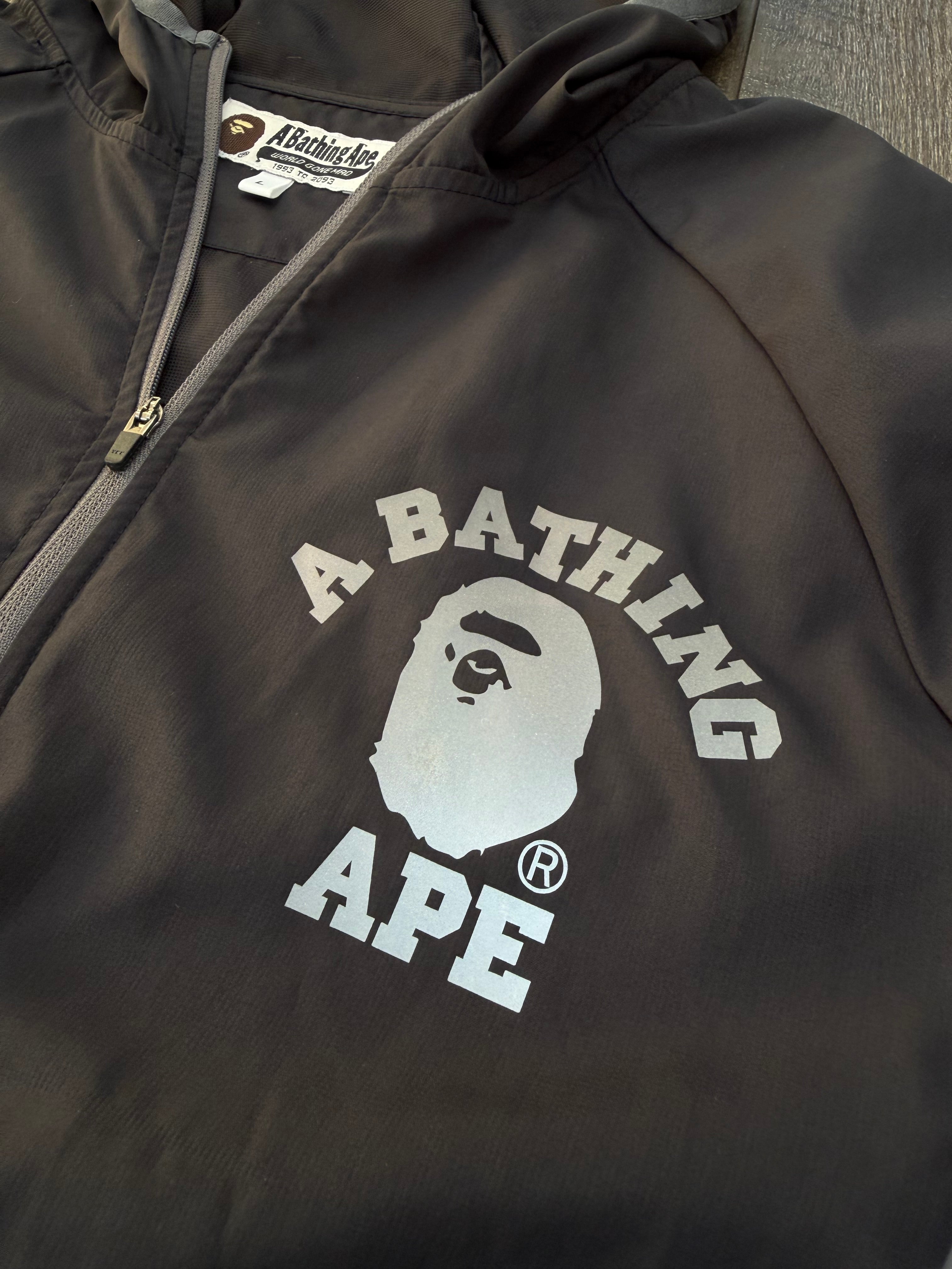 BAPE FULL ZIP TRACK JACKET (L)