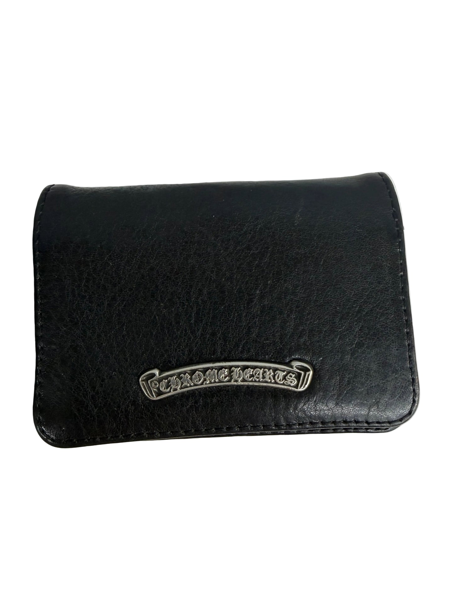 CHORME HEARTS LEATHER WALLET