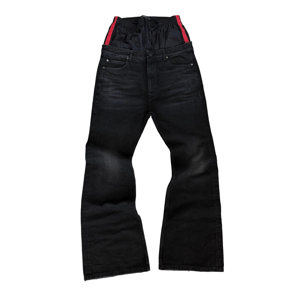 BALENCIAGA LAYERED JEANS