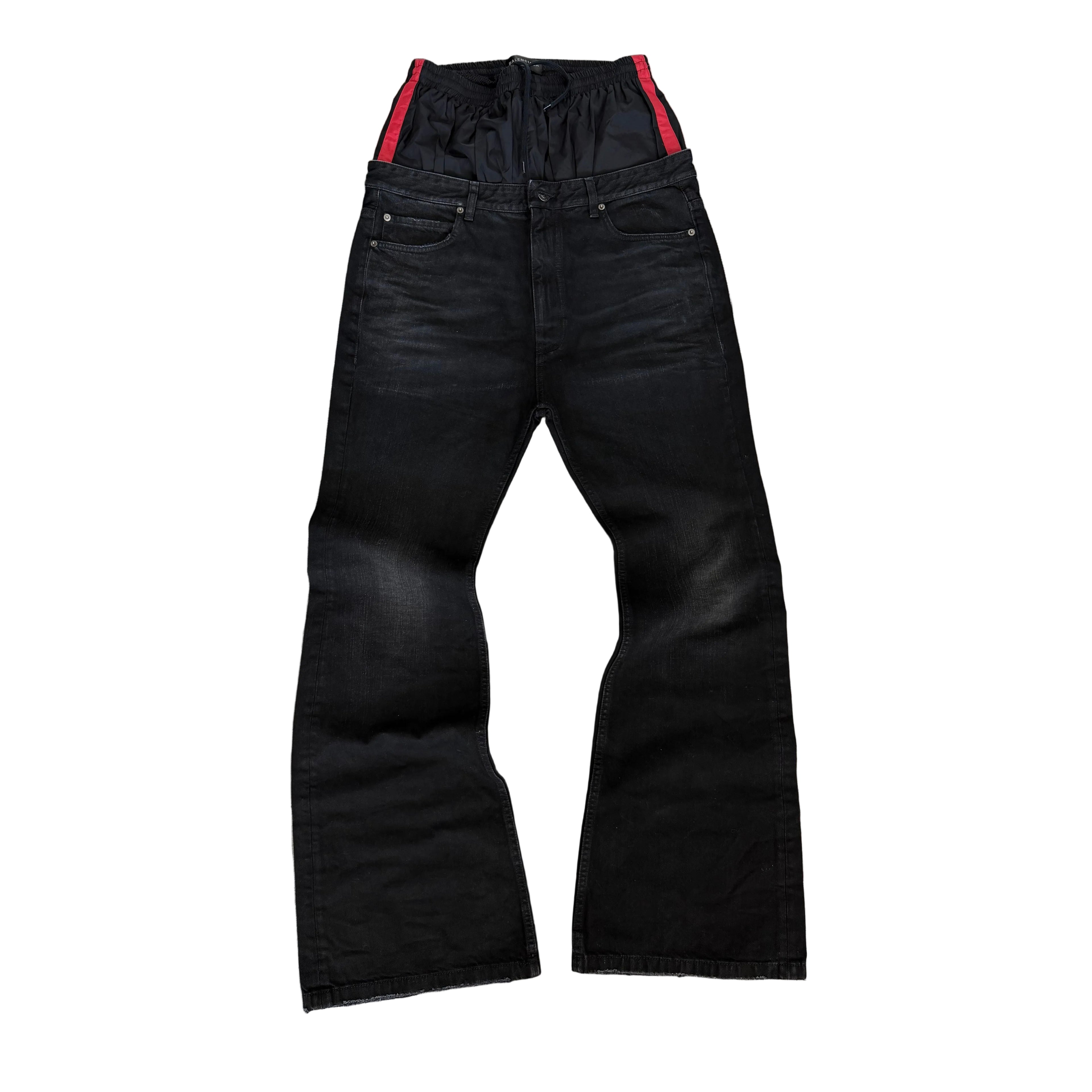 BALENCIAGA LAYERED JEANS