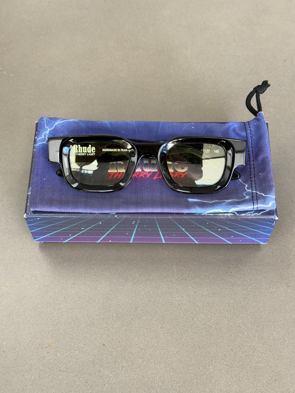 RHUDE X THIERRY LASRY RHEVISION 101 SUNGLASSES