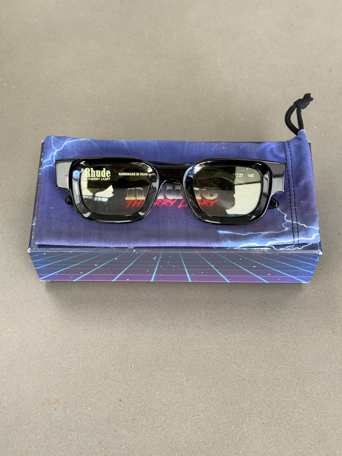 RHUDE X THIERRY LASRY RHEVISION 101 SUNGLASSES